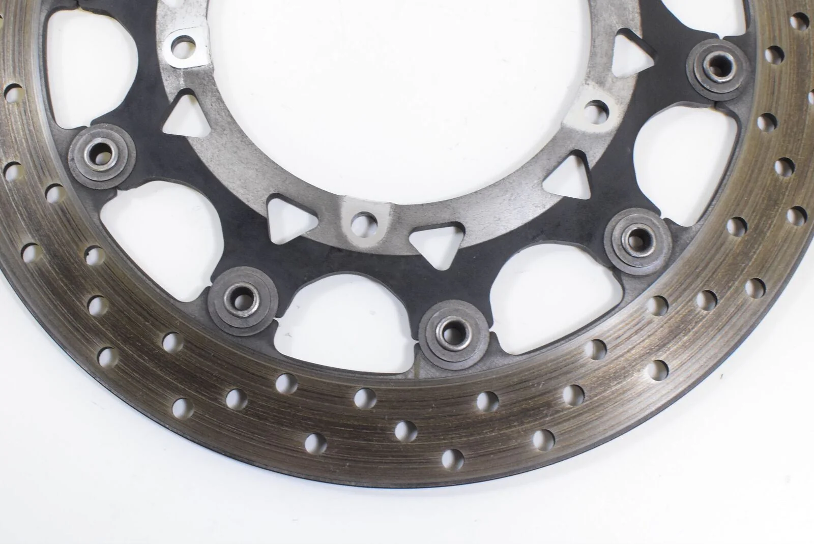 2006 Yamaha YZFR1 YZF R1 Front Brake Disc Rotor SET 5VY-2581T - Image 11