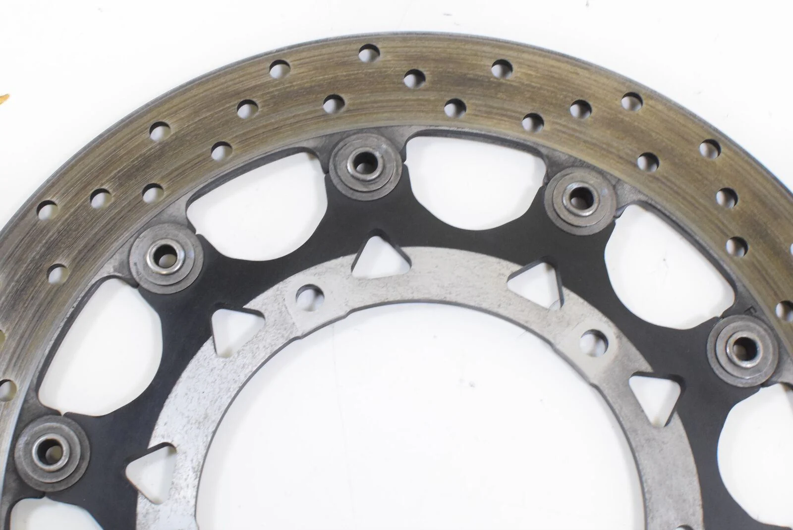 2006 Yamaha YZFR1 YZF R1 Front Brake Disc Rotor SET 5VY-2581T - Image 12