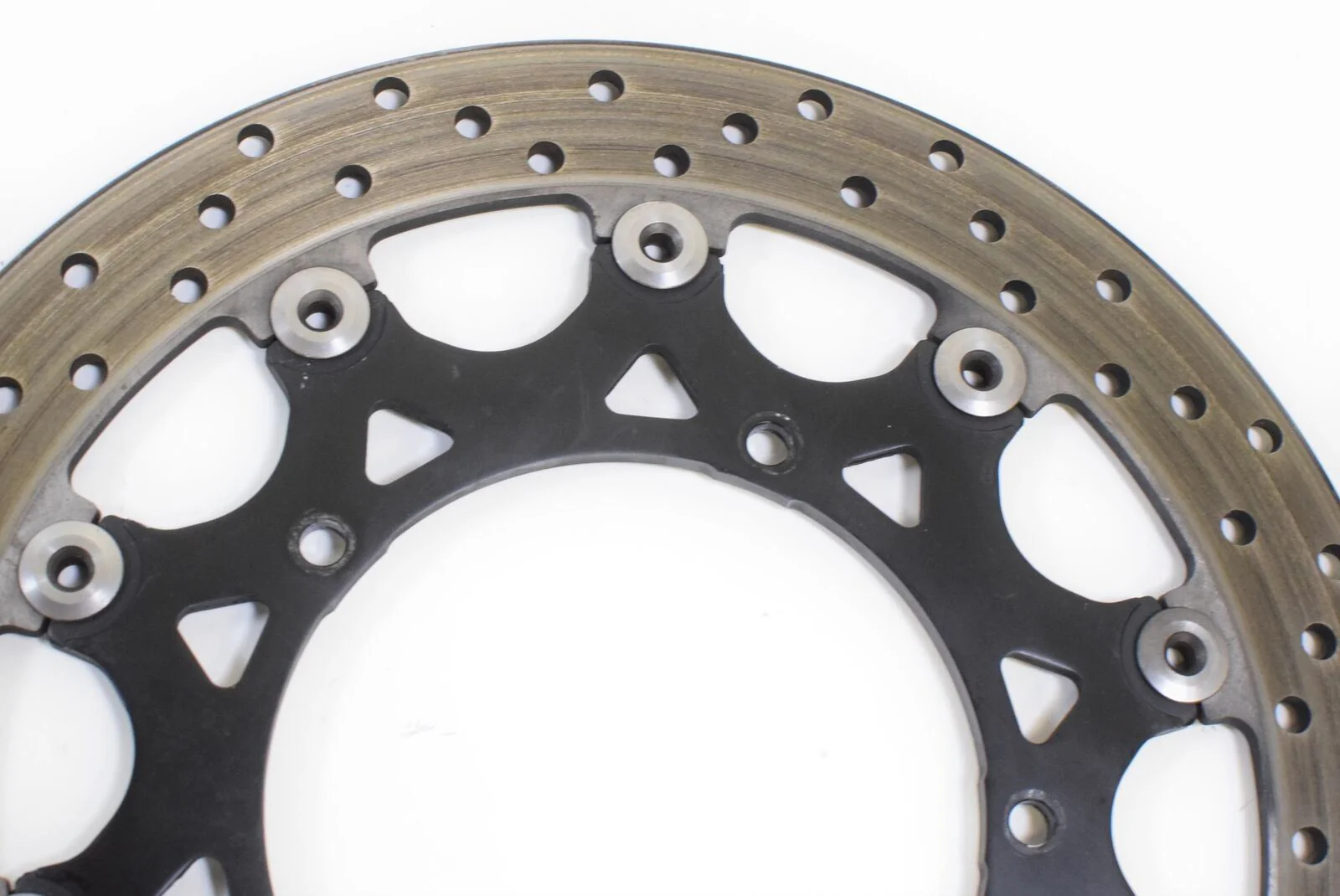 2006 Yamaha YZFR1 YZF R1 Front Brake Disc Rotor SET 5VY-2581T - Image 3