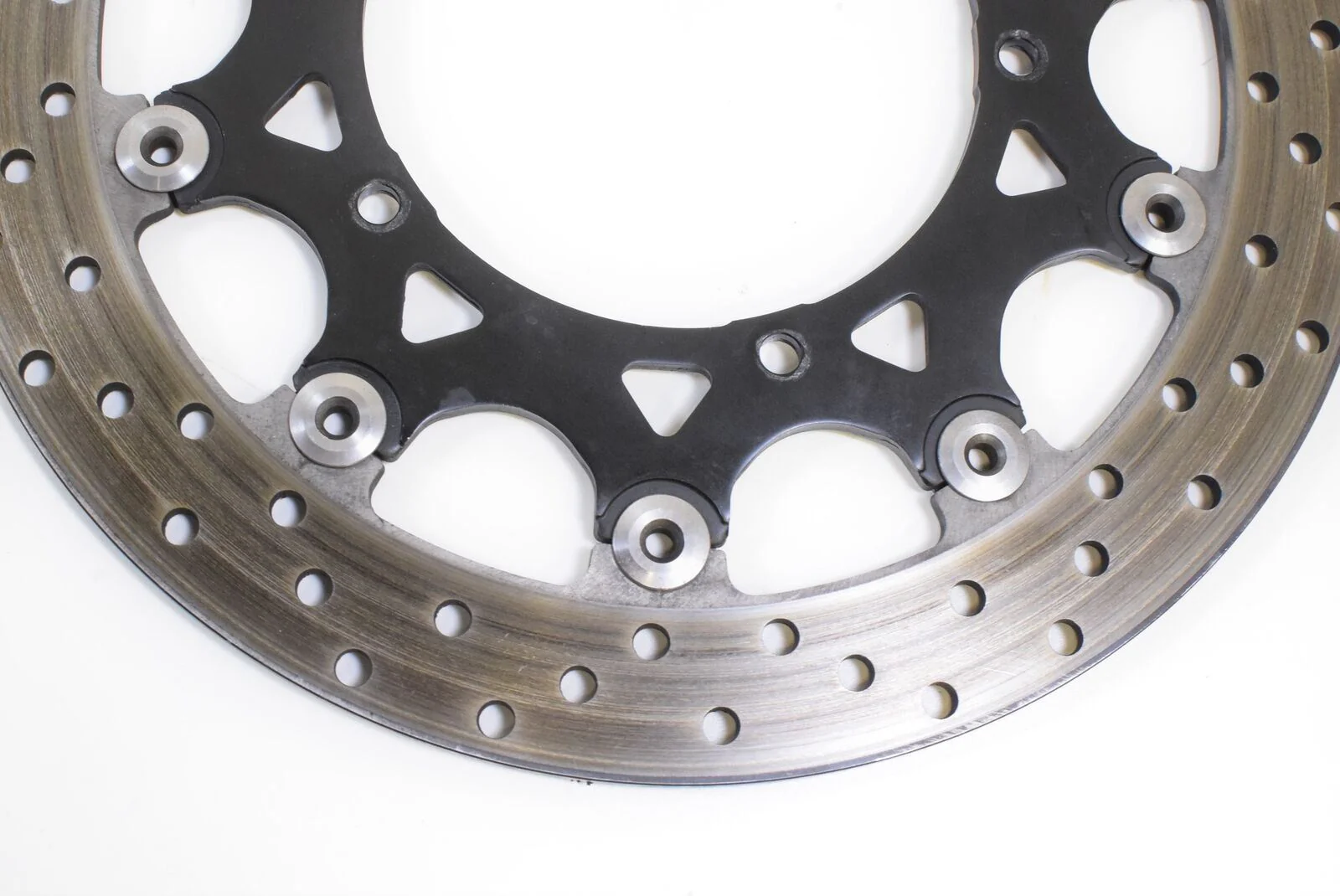 2006 Yamaha YZFR1 YZF R1 Front Brake Disc Rotor SET 5VY-2581T - Image 4