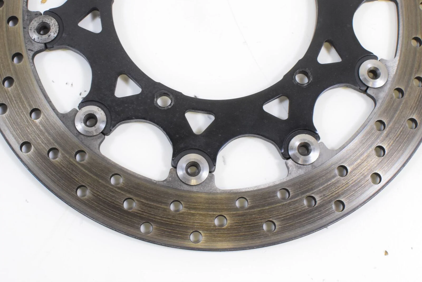2006 Yamaha YZFR1 YZF R1 Front Brake Disc Rotor SET 5VY-2581T - Image 5