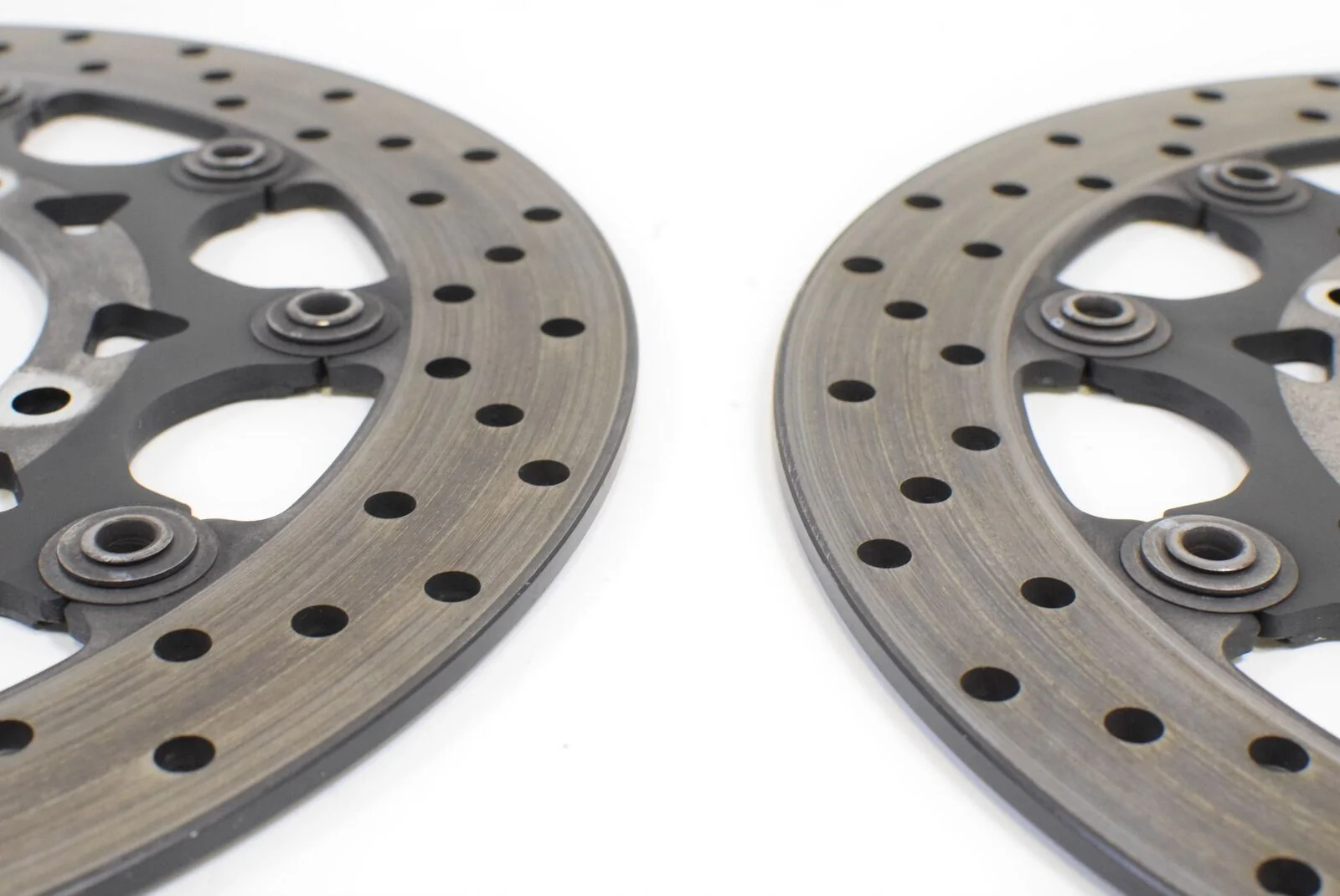 2006 Yamaha YZFR1 YZF R1 Front Brake Disc Rotor SET 5VY-2581T - Image 8