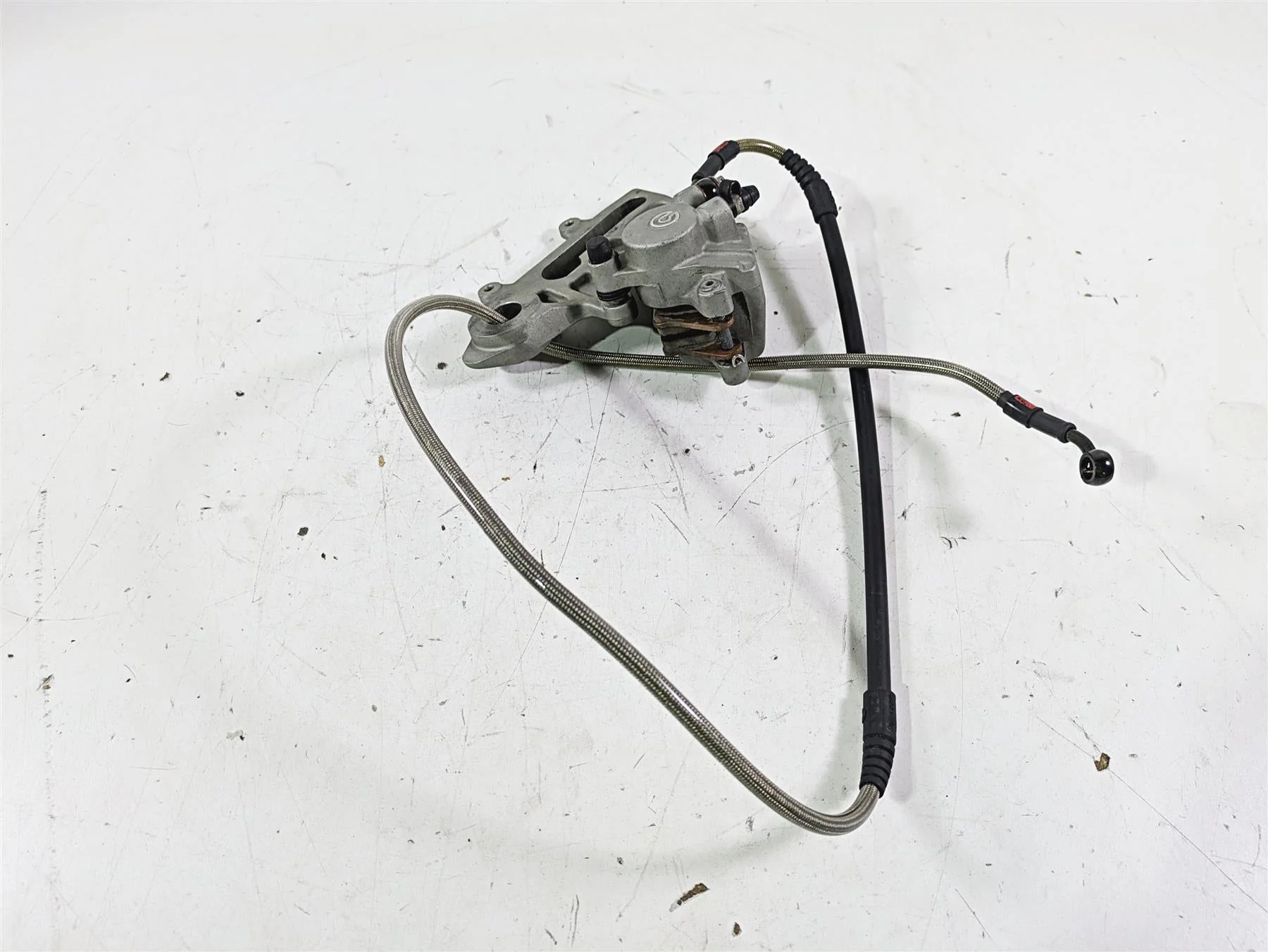 2007 2008 Husaberg F550 Rear Brembo Brake Caliper & Bracket 50213301644 - Image 2