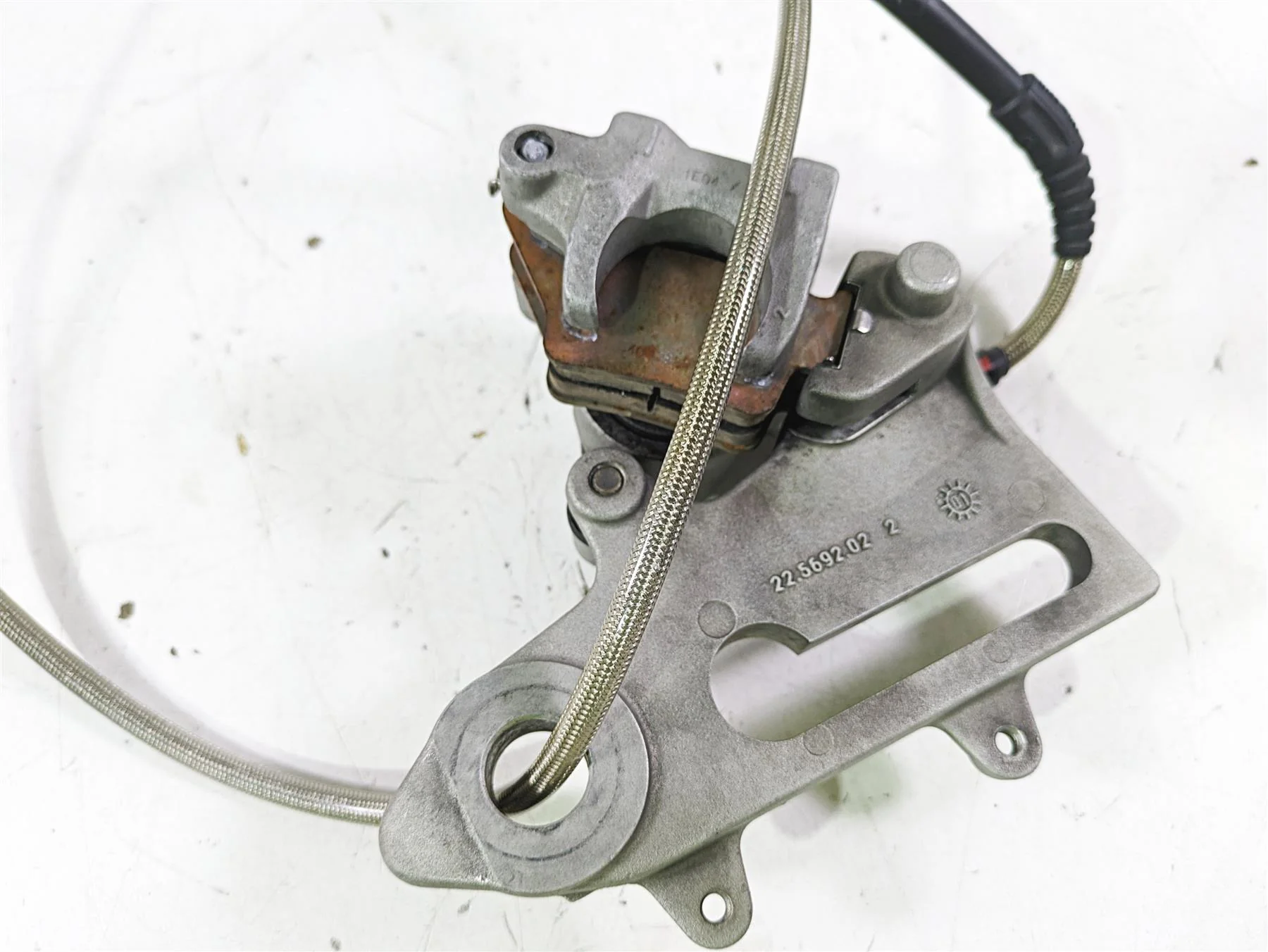 2007 2008 Husaberg F550 Rear Brembo Brake Caliper & Bracket 50213301644 - Image 8