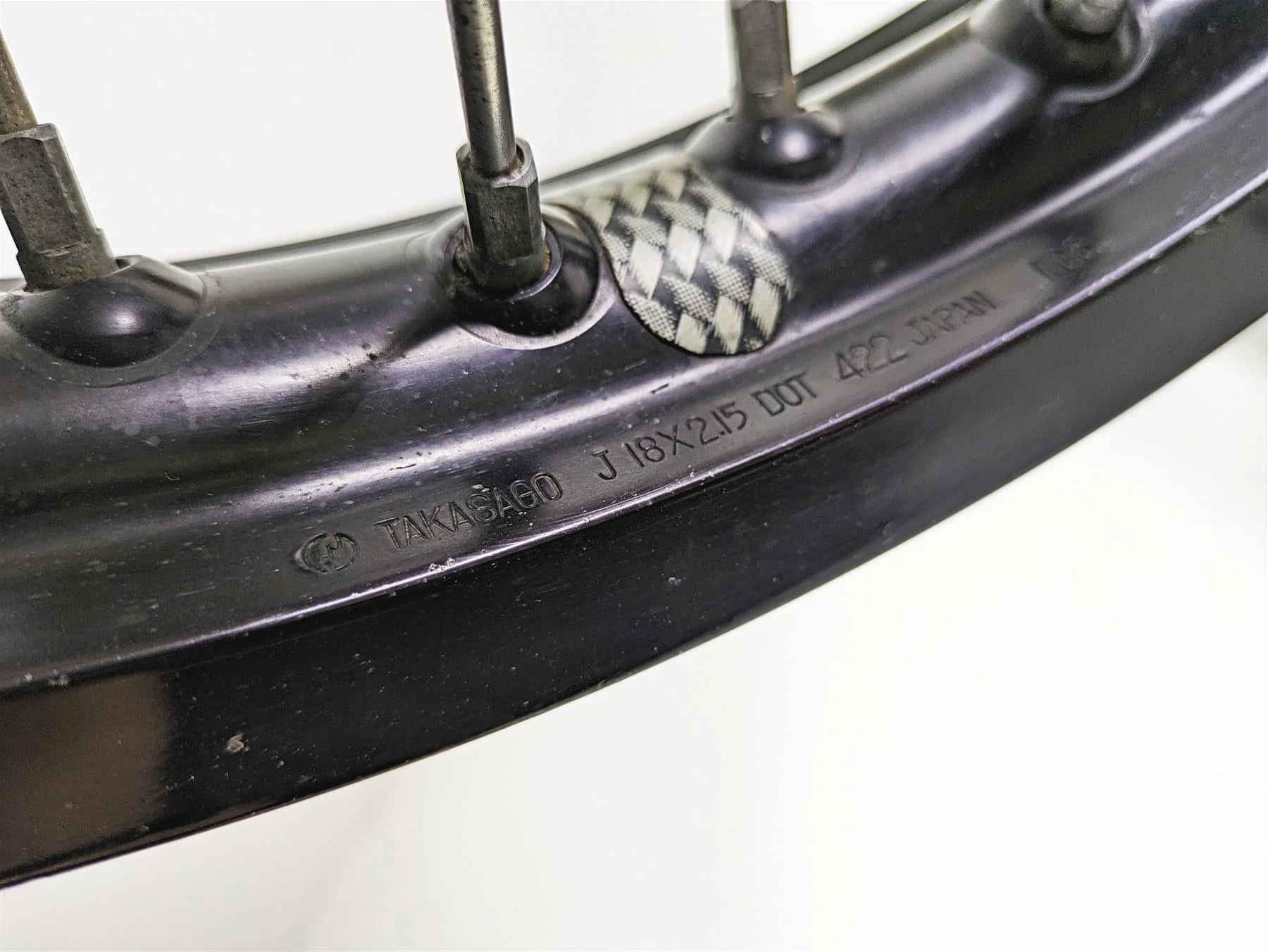2007 2008 Husaberg F550 Rear Wheel Rim Excel 18x2.15 80010001444 - Image 11