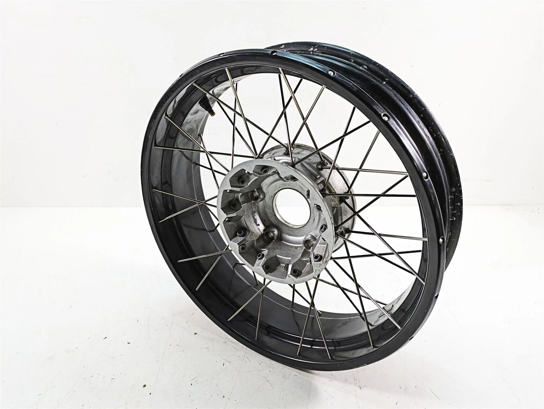 2007 BMW R1200GS K255 Adv 17x4 Rear Wheel Spoke Rim 36317710861 36317696222