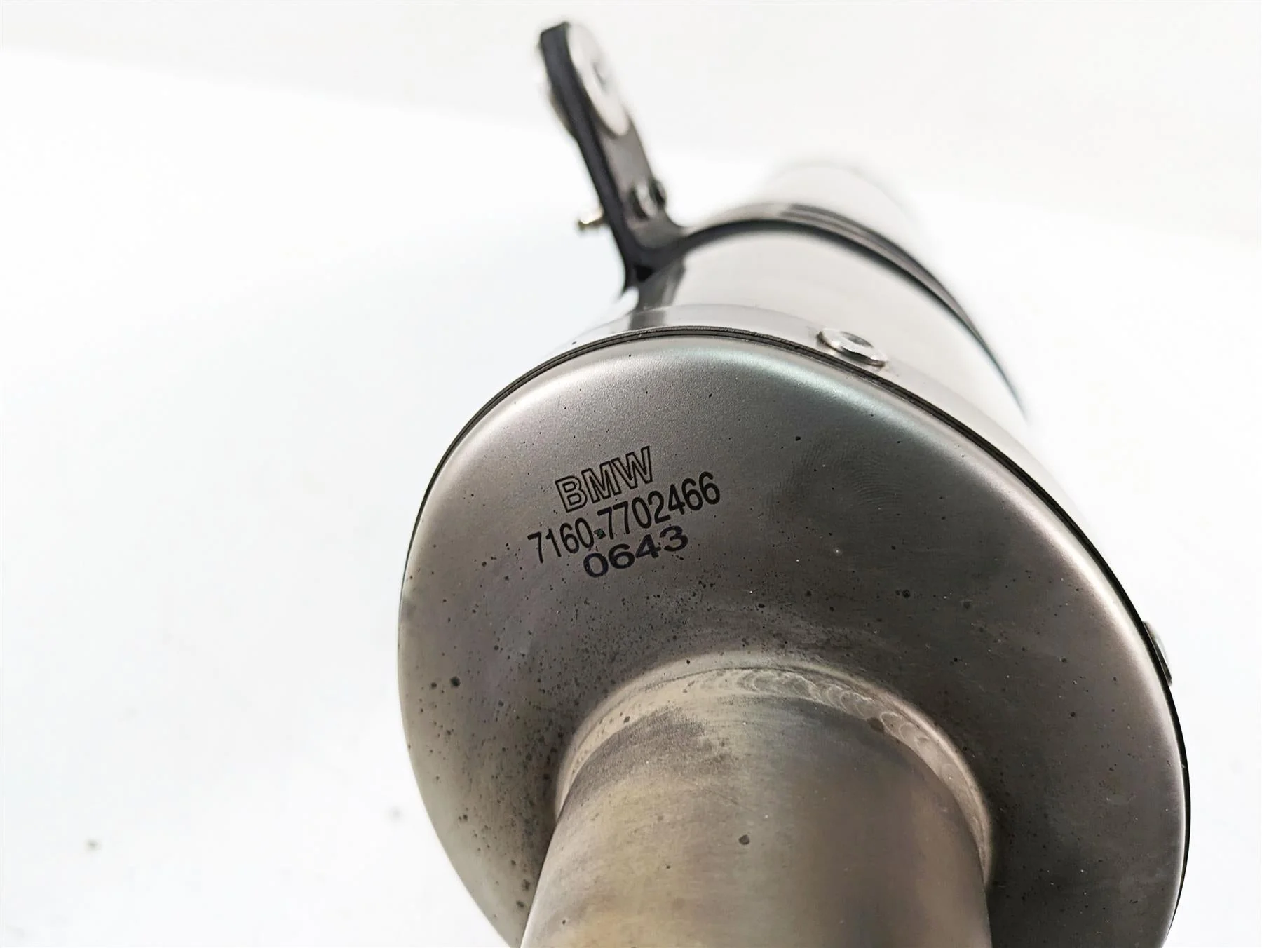 2007 BMW R1200GS K255 Adv Akrapovic Exhaust Muffler Pipe Slip On 71607702466 - Image 3