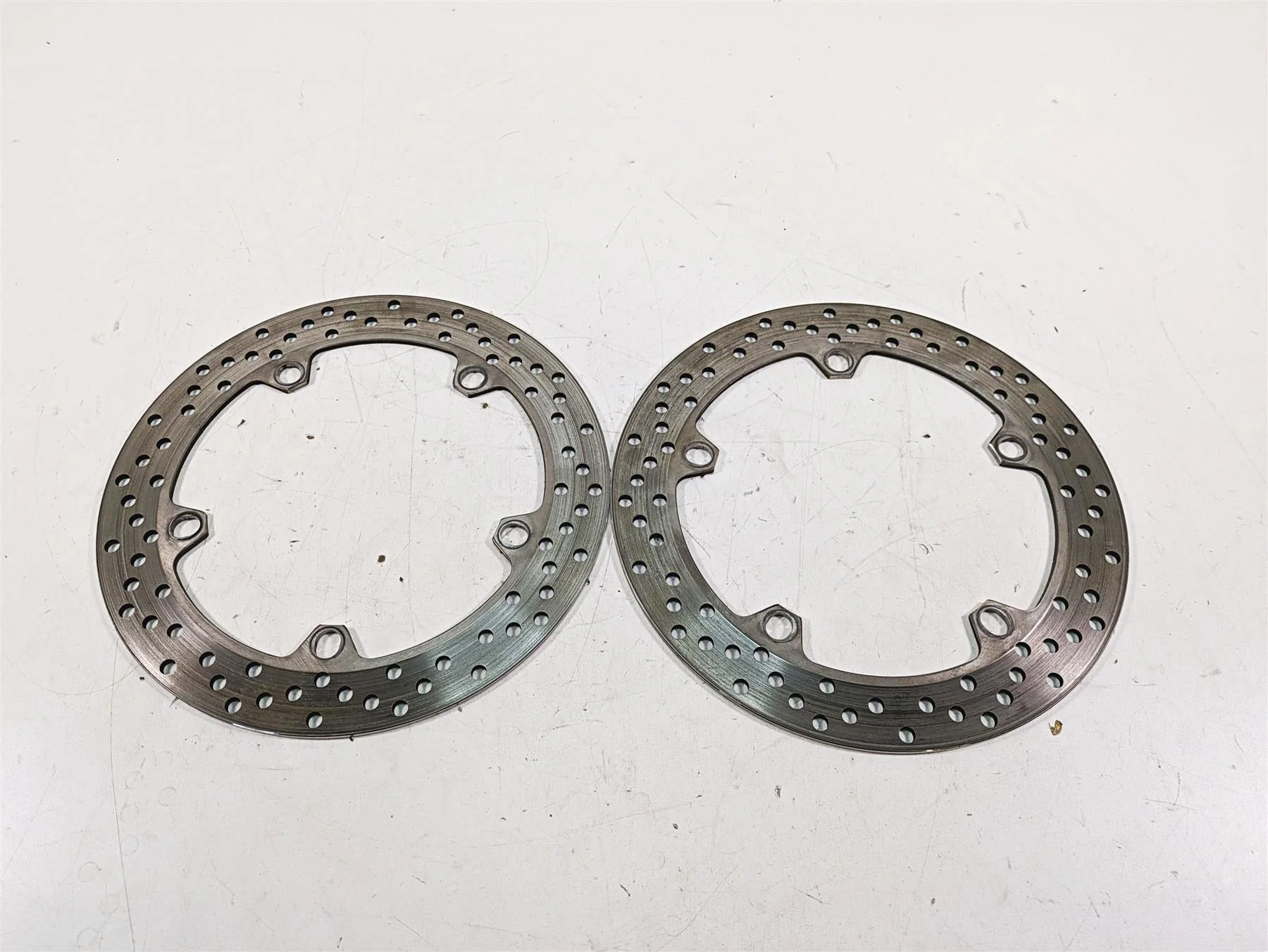 2007 BMW R1200GS K255 Adv Brembo Front Brake Disc Rotor Set D=305mm 34117711427 - Image 10