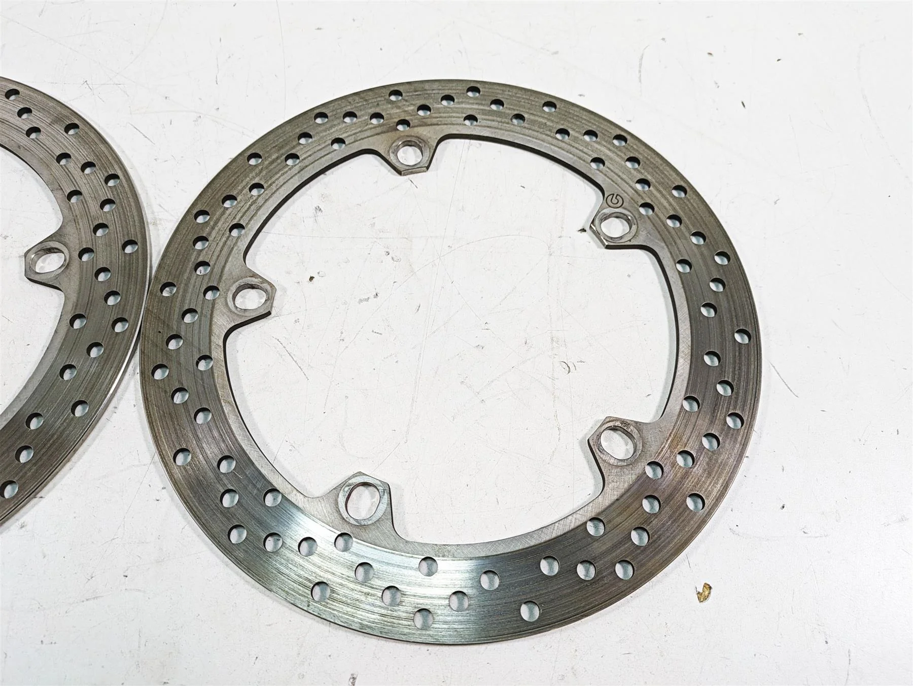 2007 BMW R1200GS K255 Adv Brembo Front Brake Disc Rotor Set D=305mm 34117711427 - Image 5