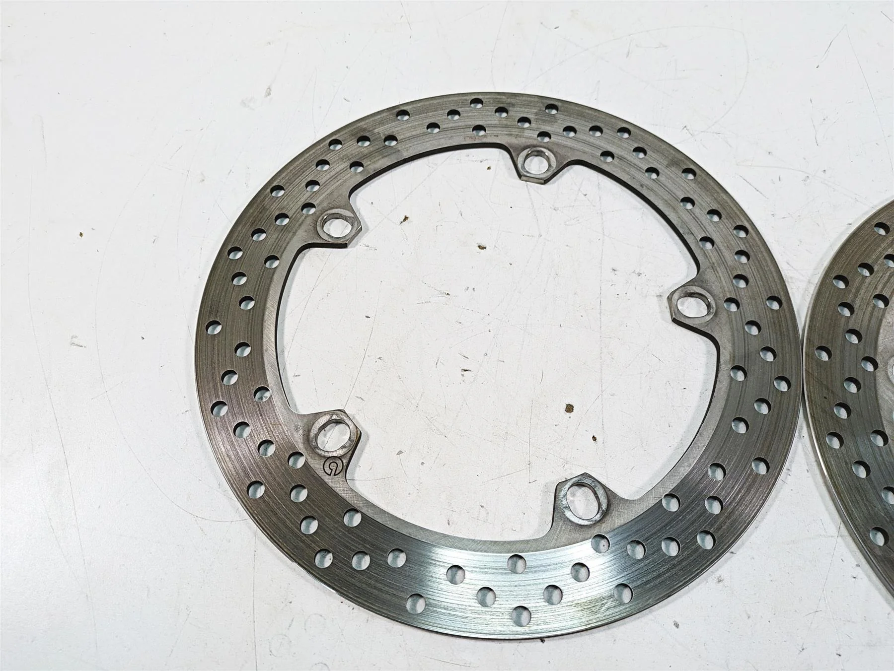 2007 BMW R1200GS K255 Adv Brembo Front Brake Disc Rotor Set D=305mm 34117711427 - Image 6