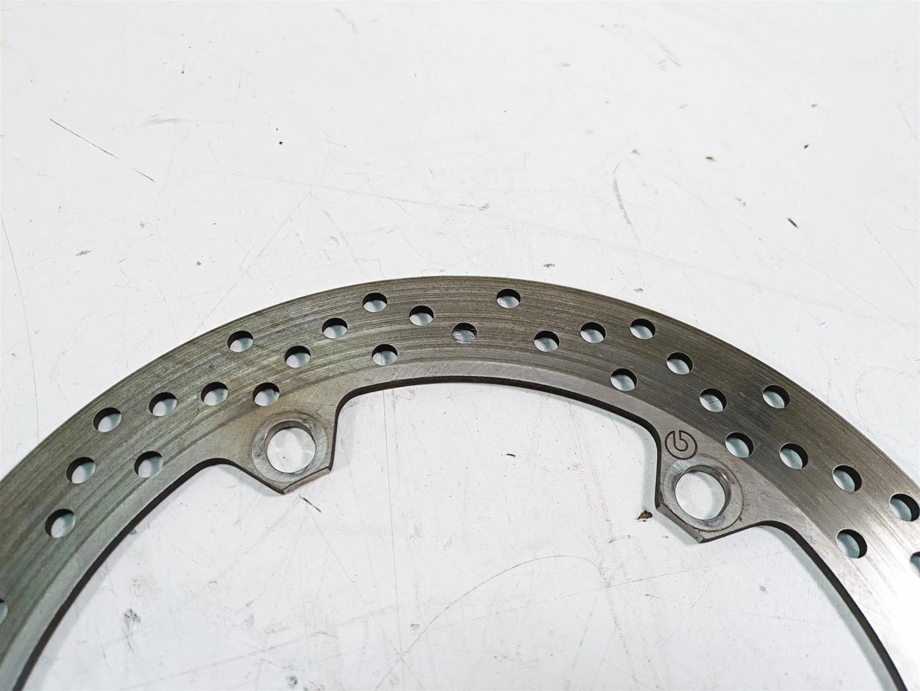 2007 BMW R1200GS K255 Adv Brembo Front Brake Disc Rotor Set D=305mm 34117711427 - Image 9