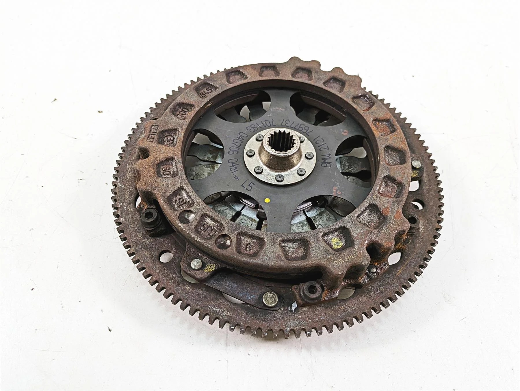 2007 BMW R1200GS K255 Adv Clutch Friction Pressure Plate Set 21217697737 - Image 4