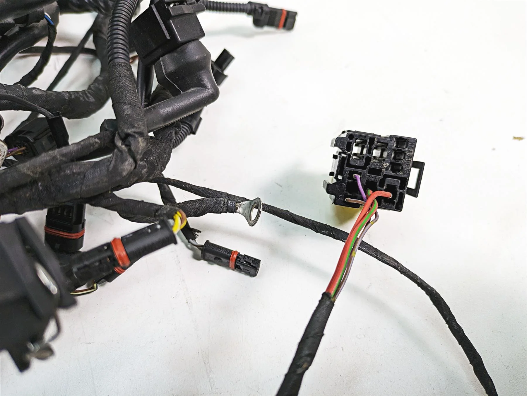 2007 BMW R1200GS K255 Adv K25 Main & Engine Wiring Harness - No Cuts 61117704196 - Image 11