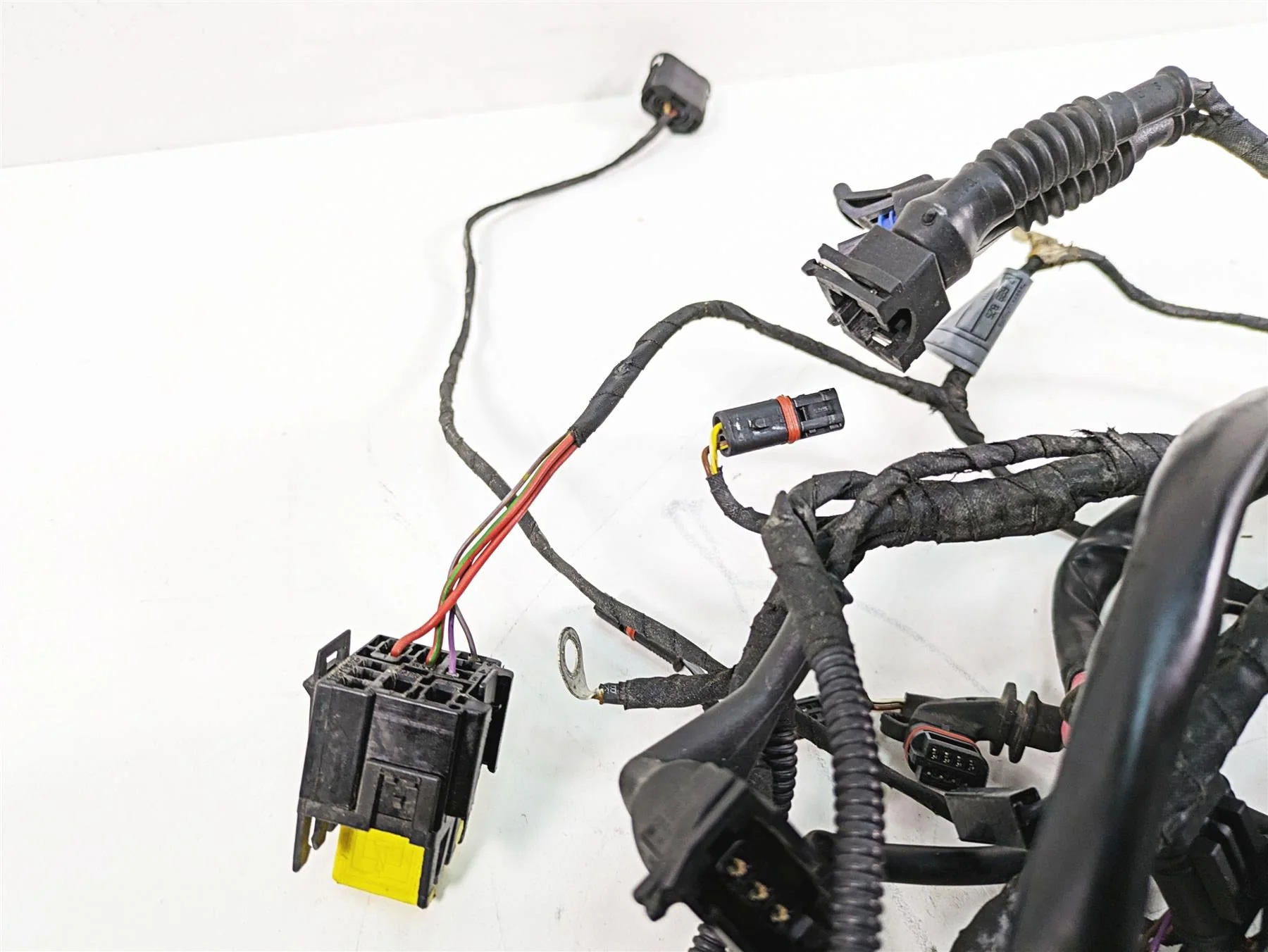 2007 BMW R1200GS K255 Adv K25 Main & Engine Wiring Harness - No Cuts 61117704196 - Image 5