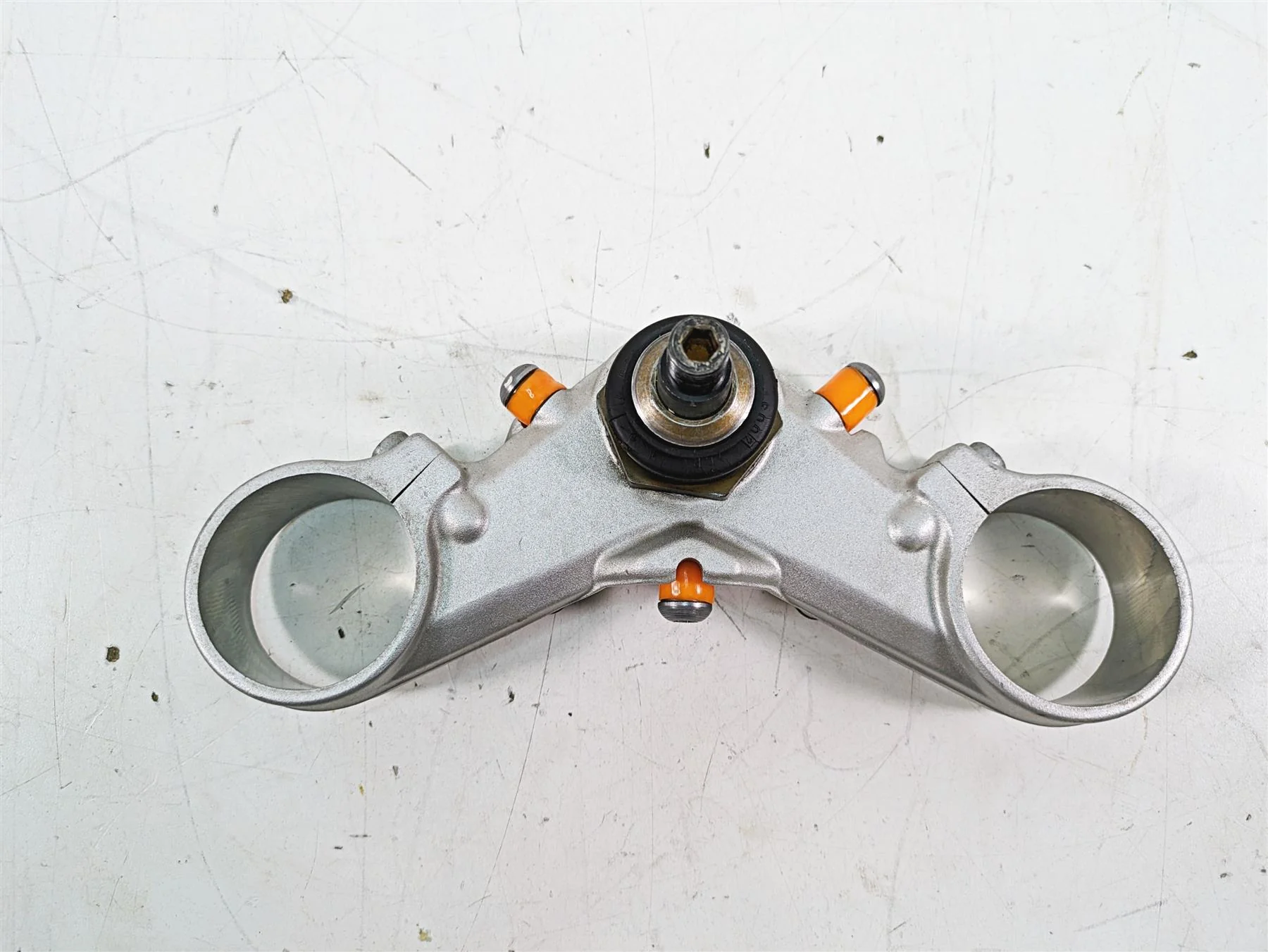 2007 BMW R1200GS K255 Adv Lower Triple Tree Steering Clamp 31427664956 7664962 - Image 5