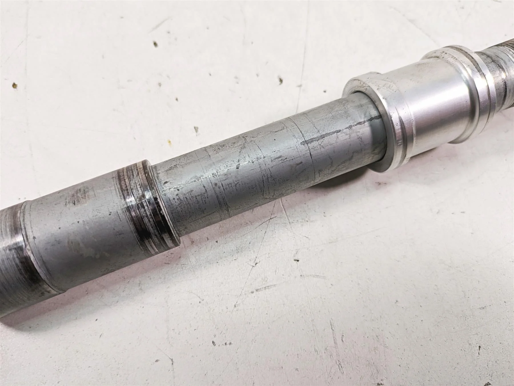 2007 BMW R1200GS K255 Adv Straight Front Axle Wheel Spindle 36318526446 - Image 7