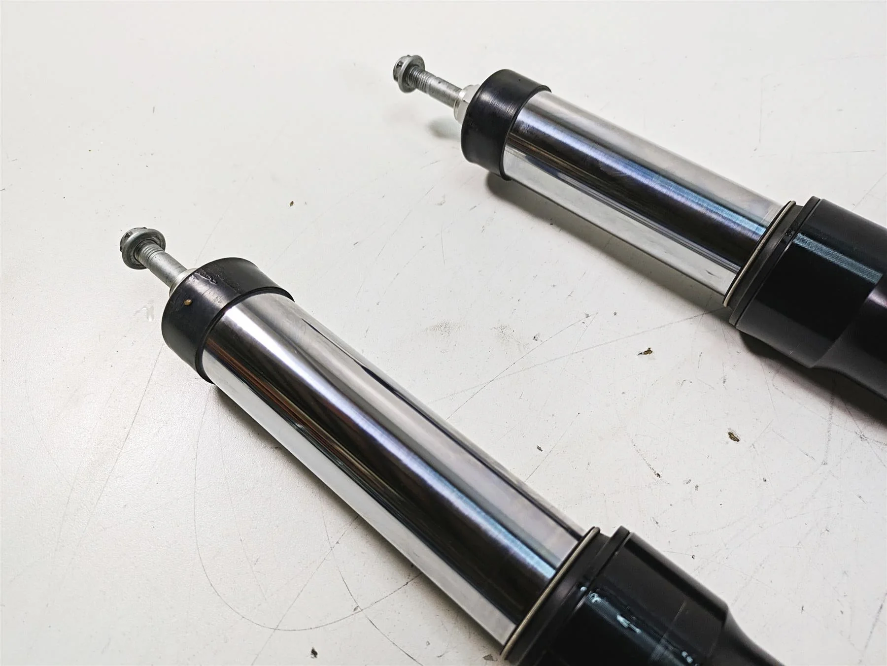2007 BMW R1200GS K255 Adv Straight Front Fork Leg Set 31427699687 31427695958 - Image 12