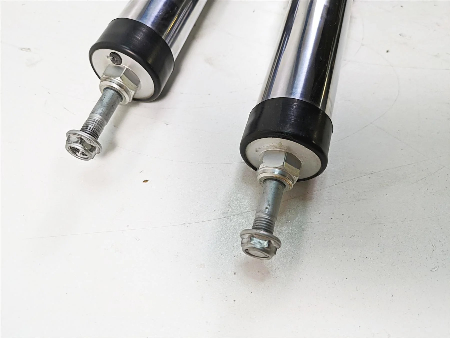 2007 BMW R1200GS K255 Adv Straight Front Fork Leg Set 31427699687 31427695958 - Image 6