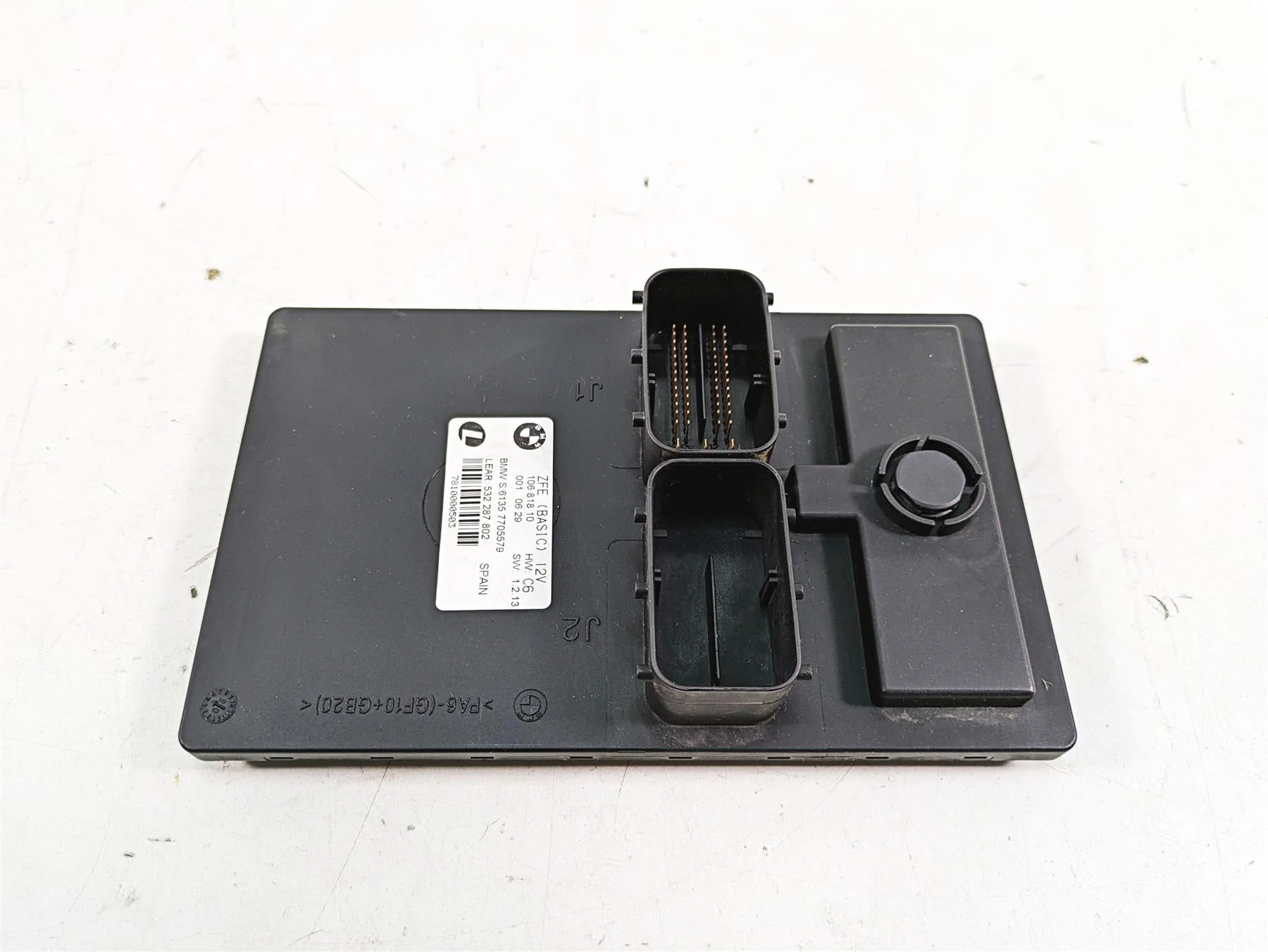 2007 BMW R1200GS K255 Adv ZFE Basic Central Chassis Electronics 61357705579 - Image 3