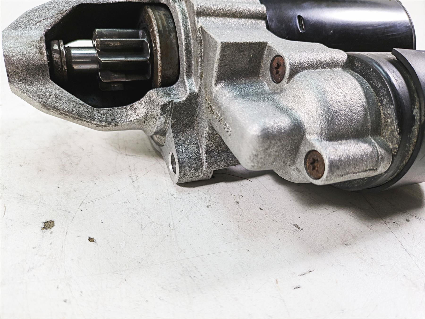 2007 BMW R1200RT K26 Bosch Engine Starter Motor & Cover 12417712231 - Image 9