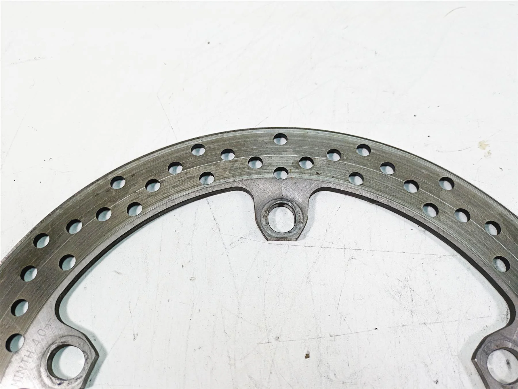 2007 BMW R1200RT K26 Brembo Front Brake Rotor Disc Set D=320mm 34117713156 - Image 7