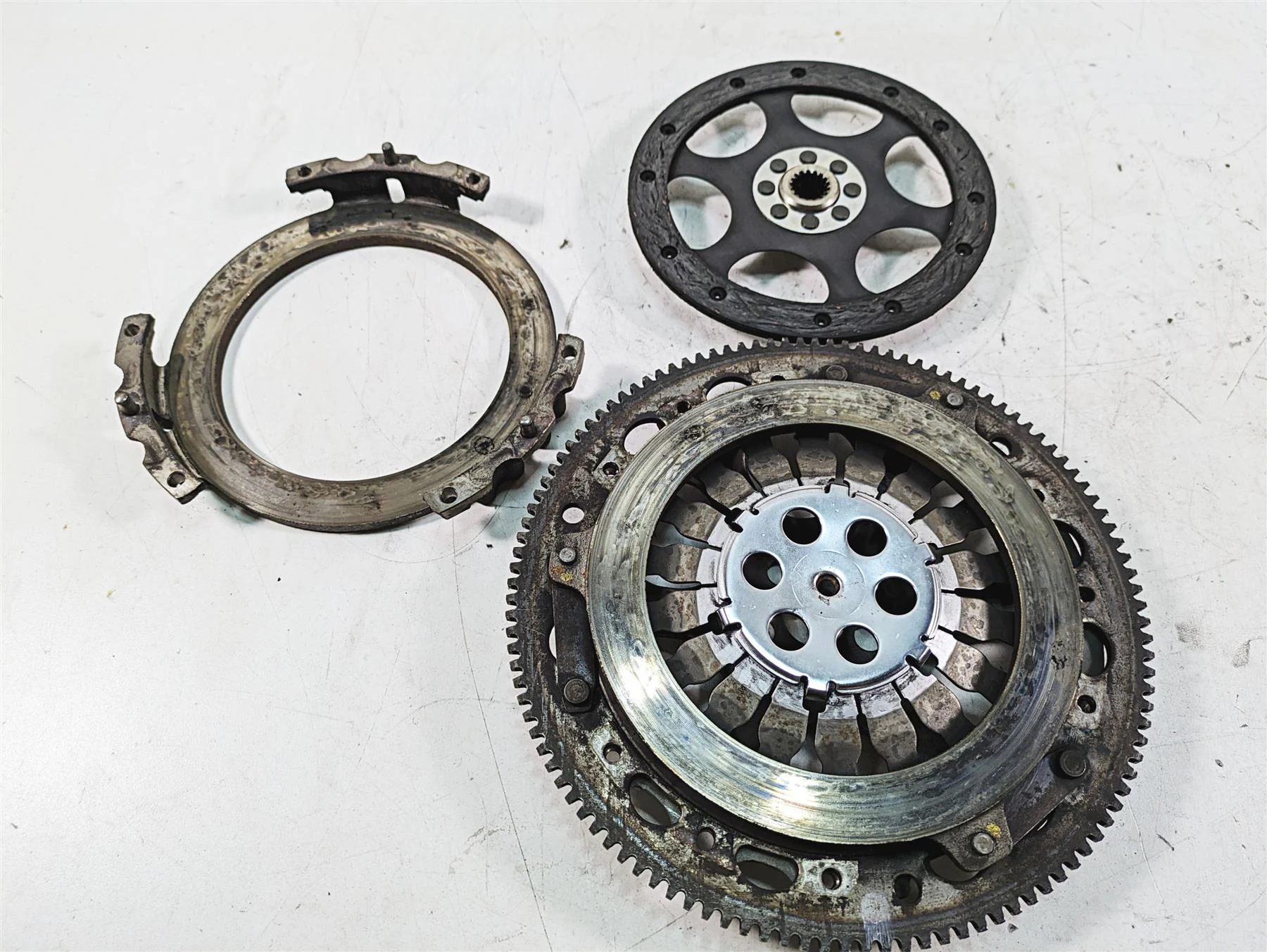 2007 BMW R1200RT K26 Clutch Friction Pressure Plate Set 21217697737