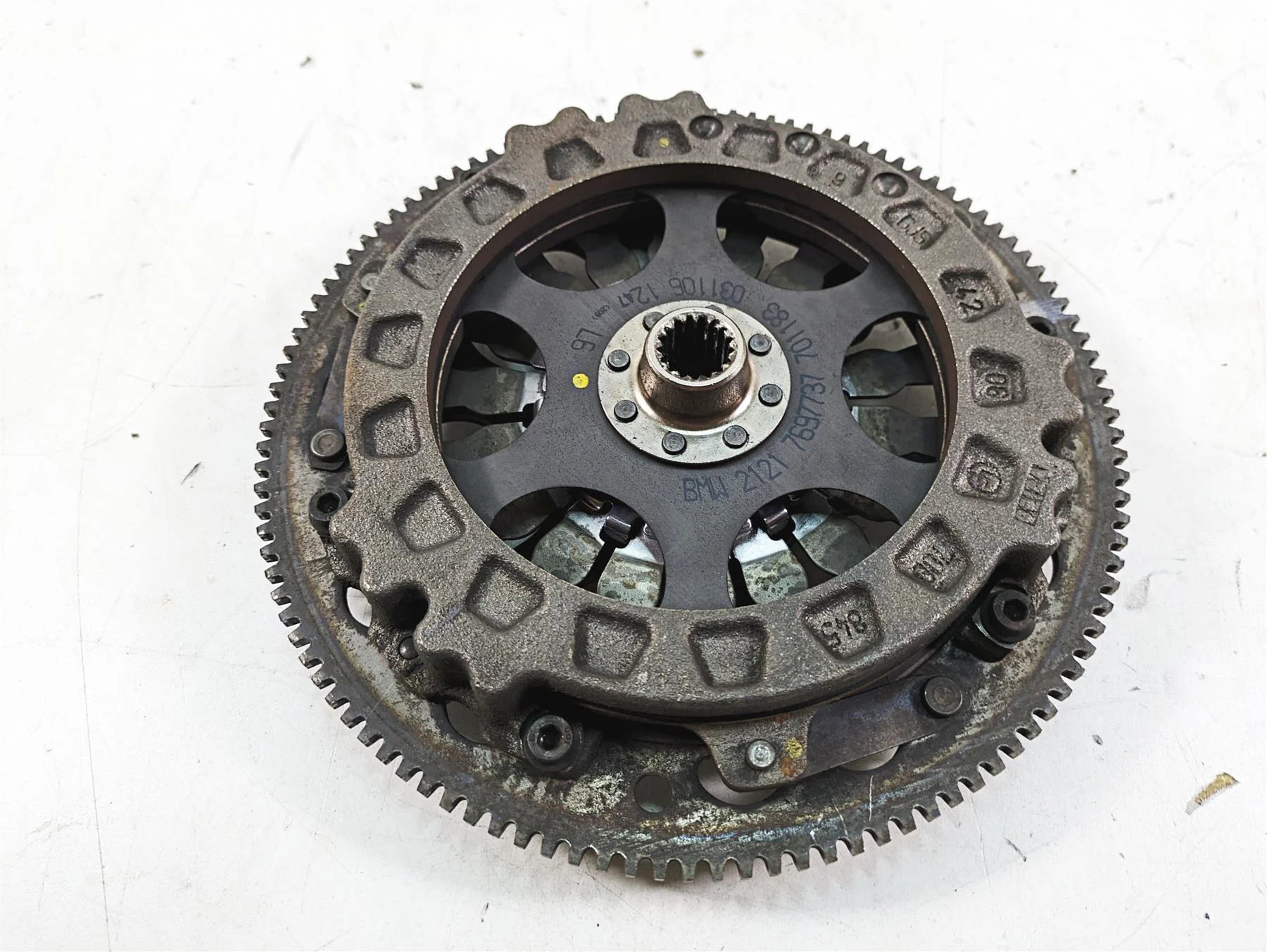 2007 BMW R1200RT K26 Clutch Friction Pressure Plate Set 21217697737 - Image 6