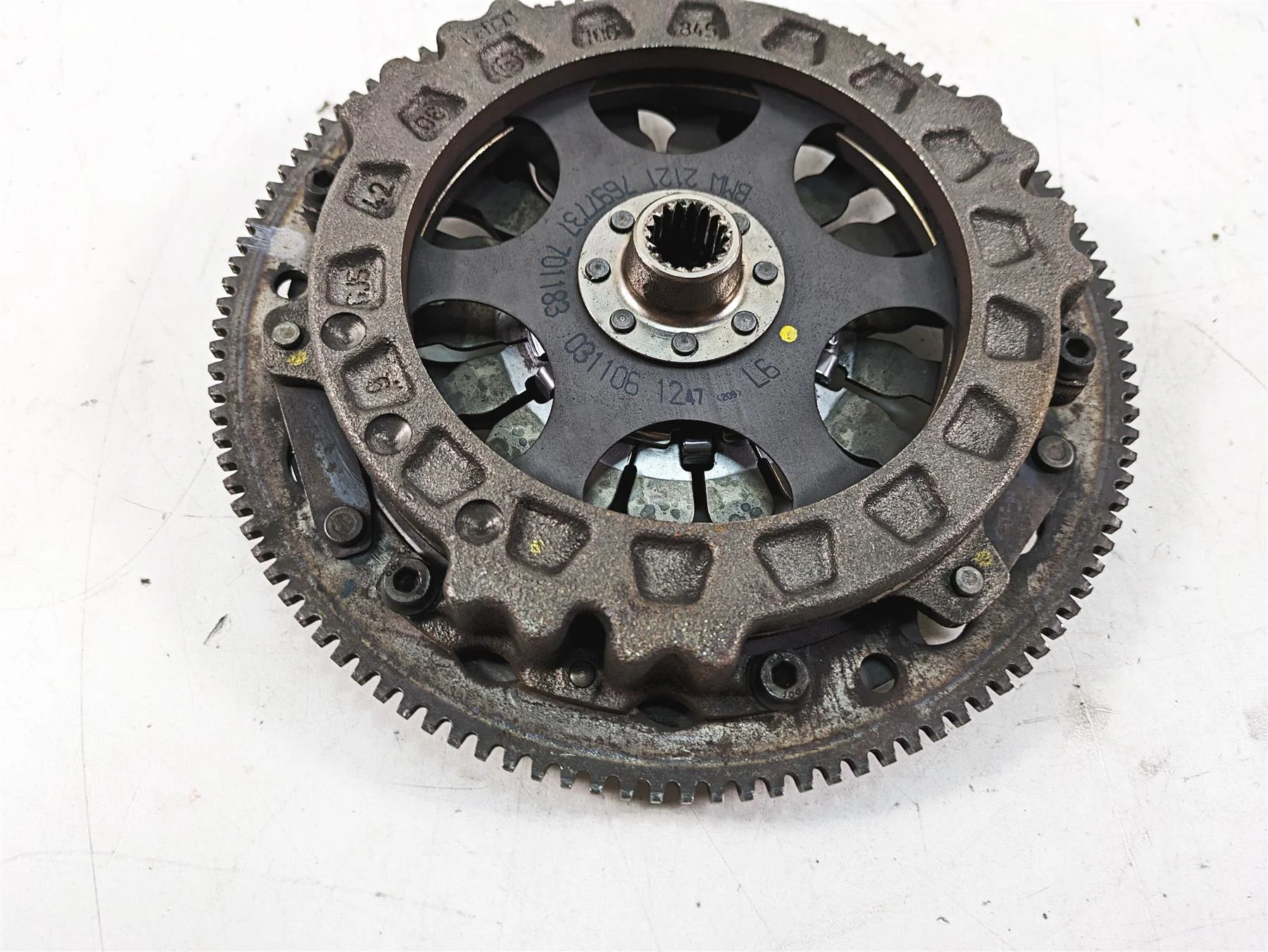 2007 BMW R1200RT K26 Clutch Friction Pressure Plate Set 21217697737 - Image 8
