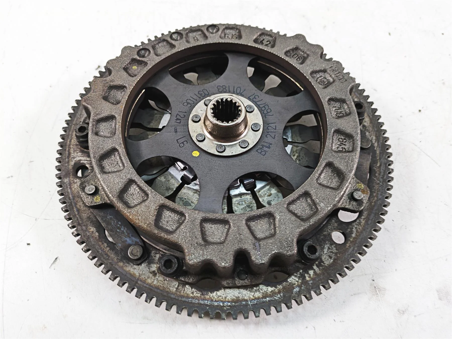 2007 BMW R1200RT K26 Clutch Friction Pressure Plate Set 21217697737 - Image 9