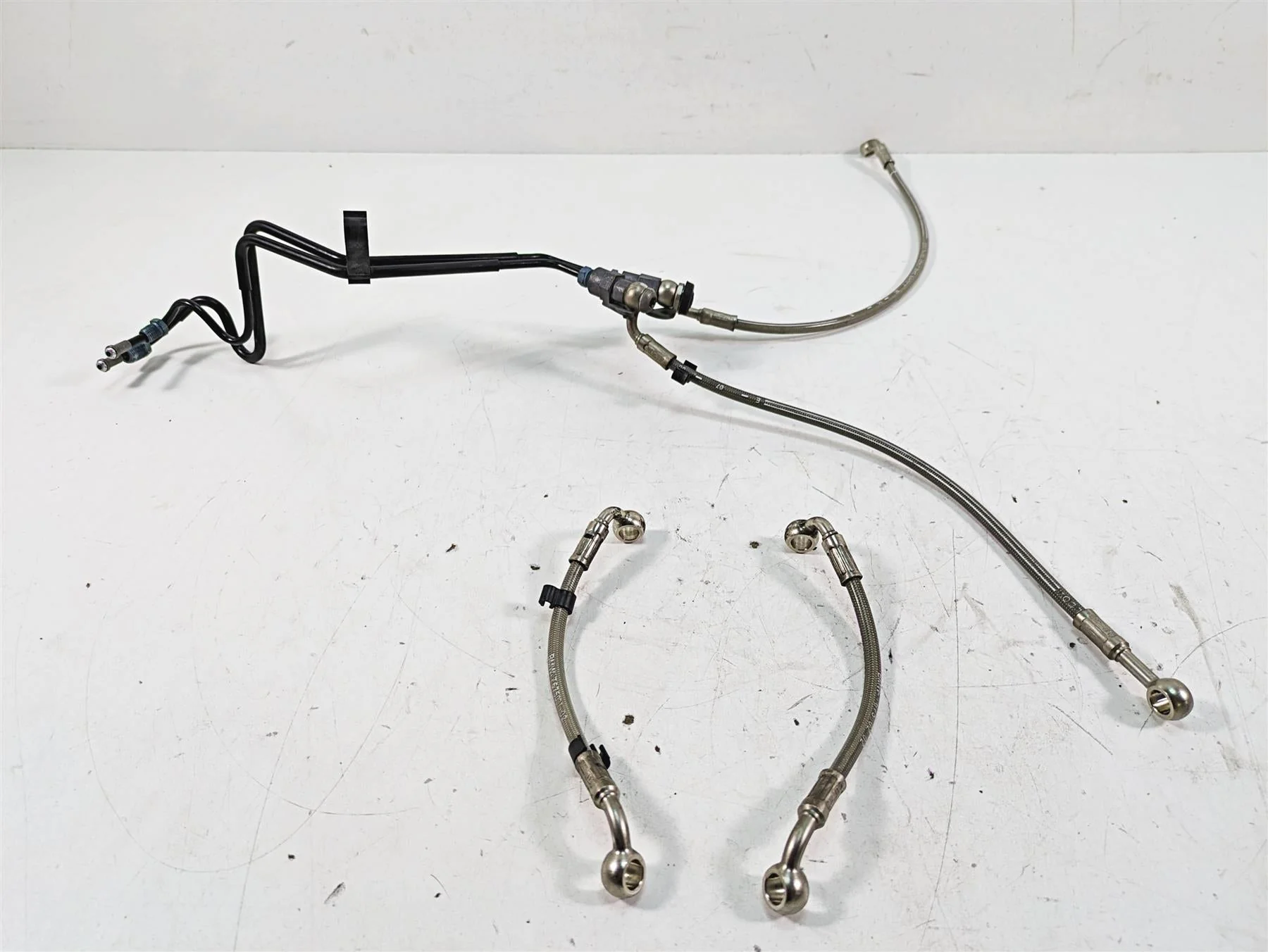 2007 BMW R1200RT K26 Front Abs Brake Line Hose Set 34327674996 - Image 6