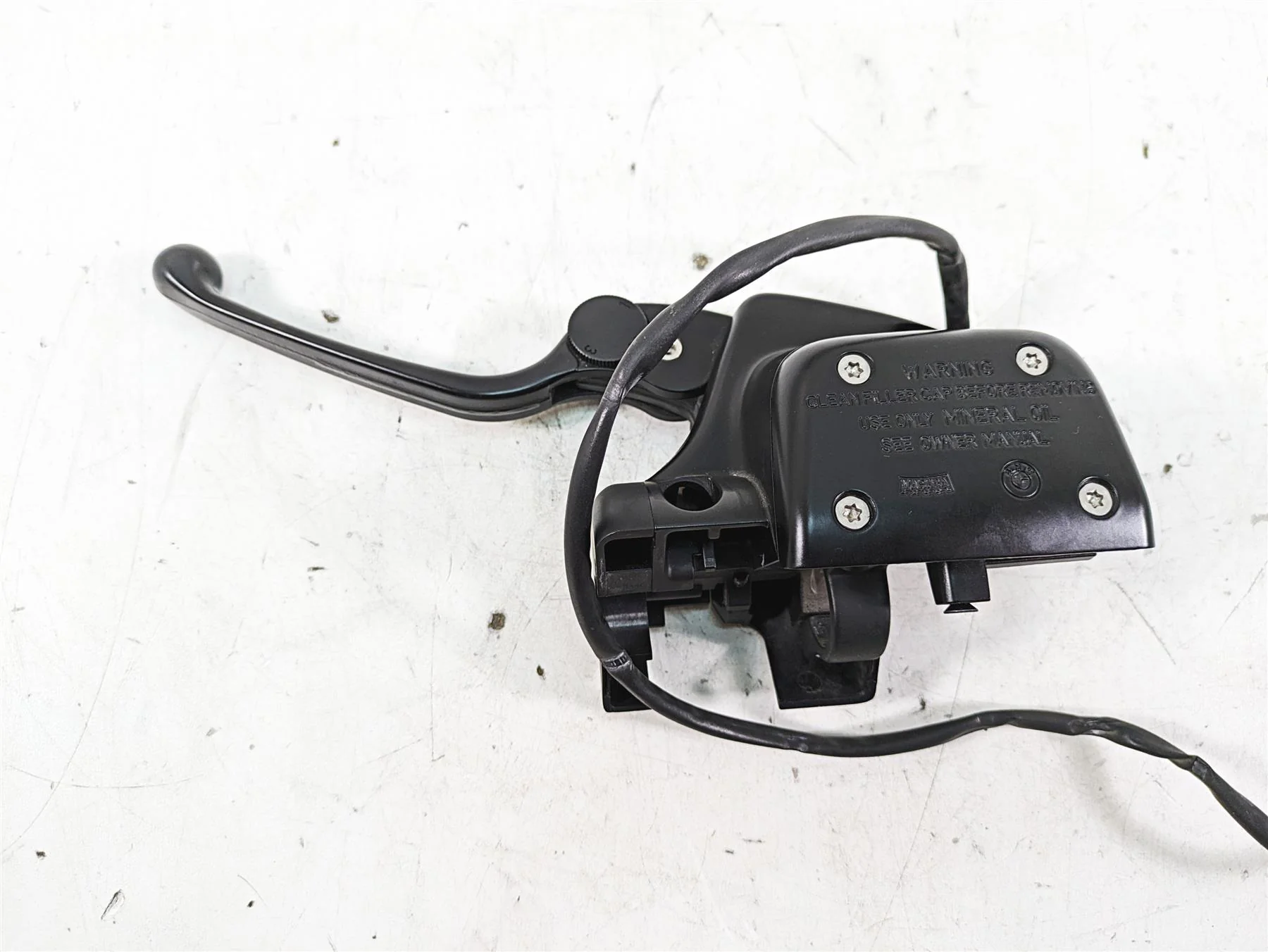 2007 BMW R1200RT K26 Magura Clutch Master Cylinder Cruise 32727708448 - Image 5