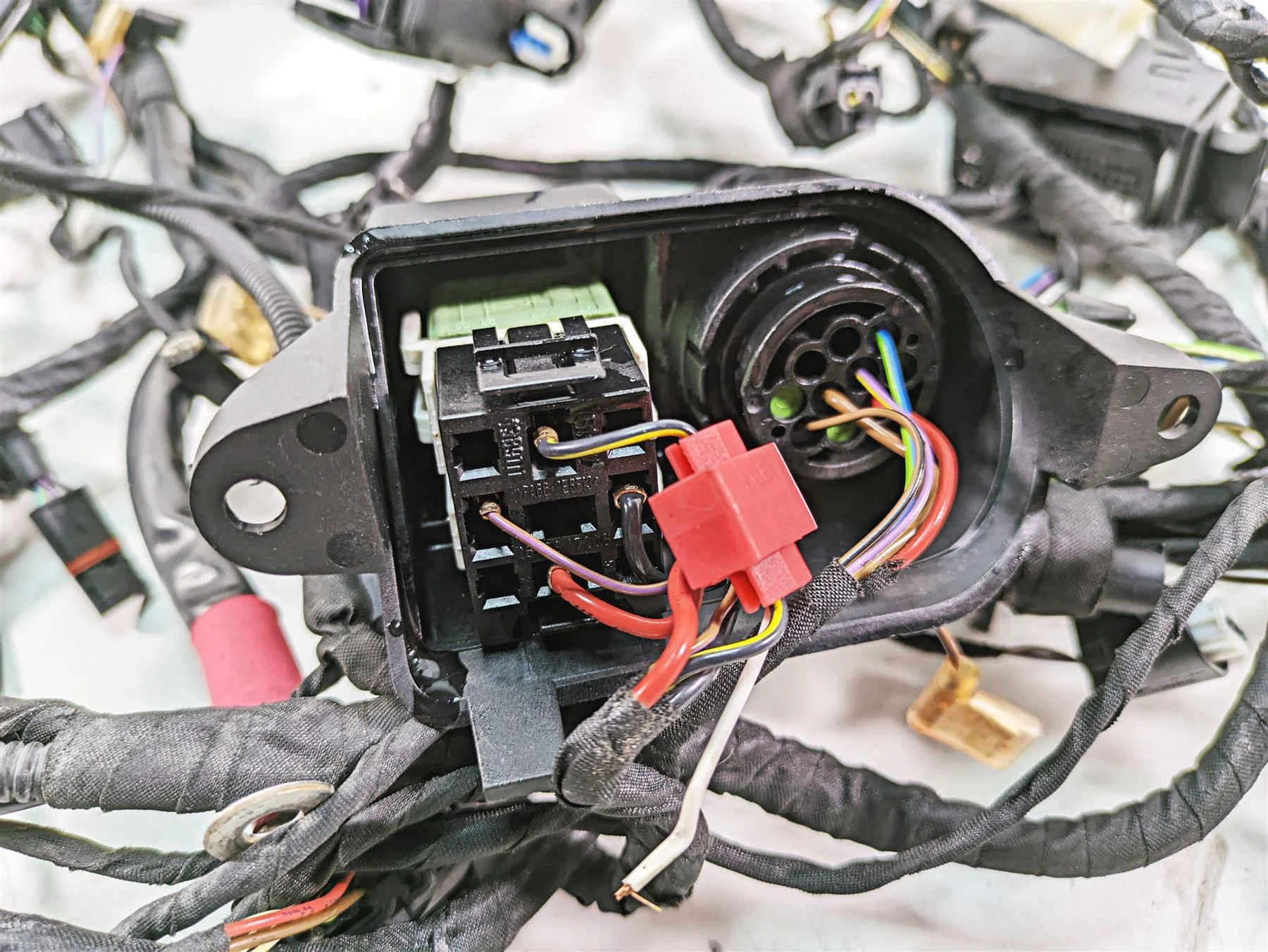 2007 BMW R1200RT K26 Main & Engine Wiring Harness -Read 61117704199 - Image 4