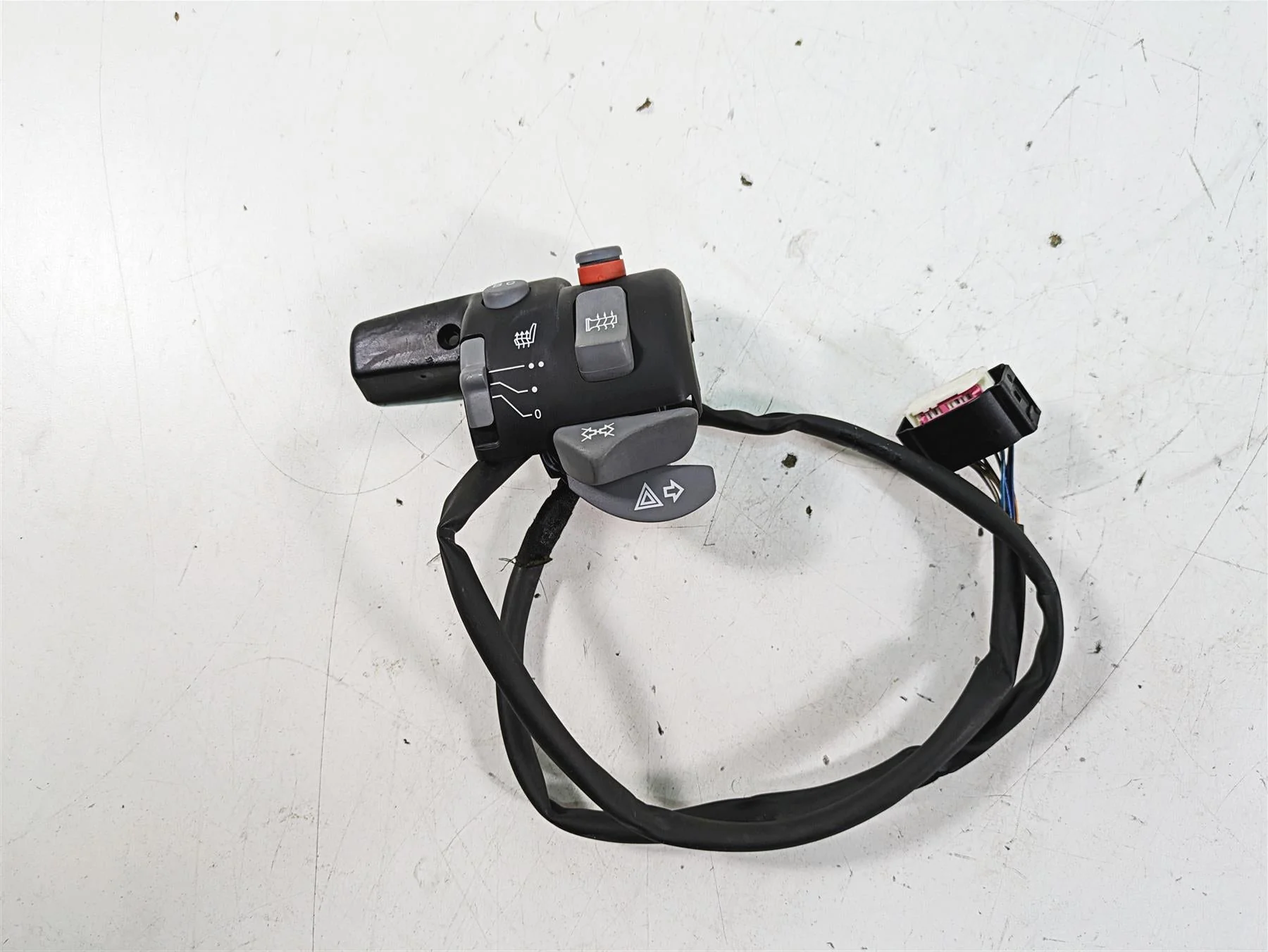 2007 BMW R1200RT K26 Right Hand Control Switch Seat Grip Heater 61317698422