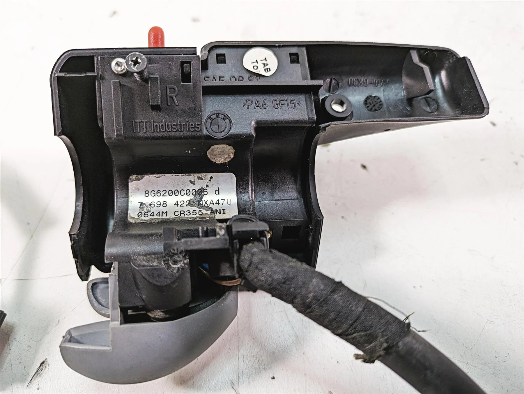 2007 BMW R1200RT K26 Right Hand Control Switch Seat Grip Heater 61317698422 - Image 5