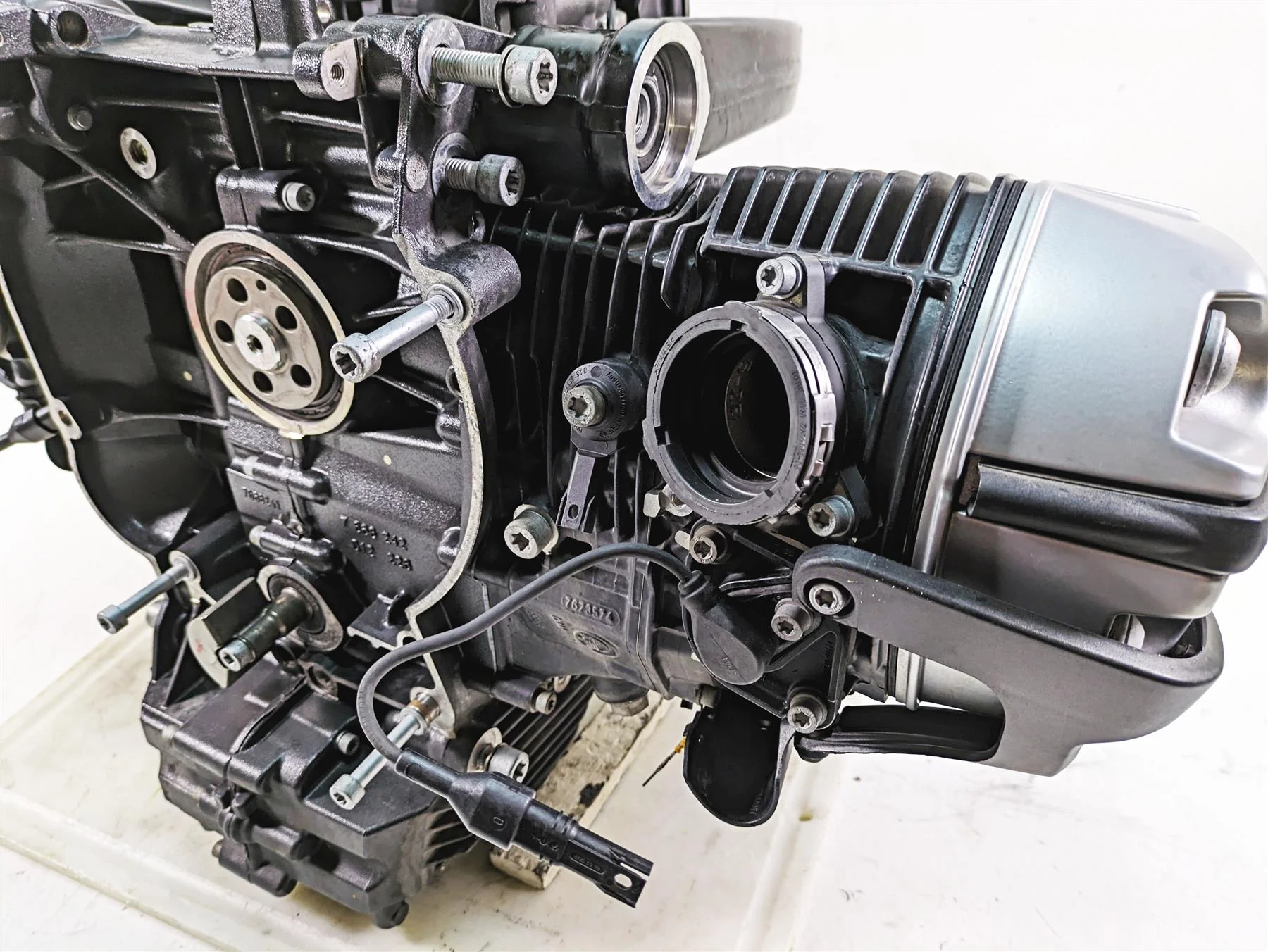 2007 BMW R1200RT K26 Runnin Engine Motor Alternator 29k Video - Read 11007717056 - Image 11