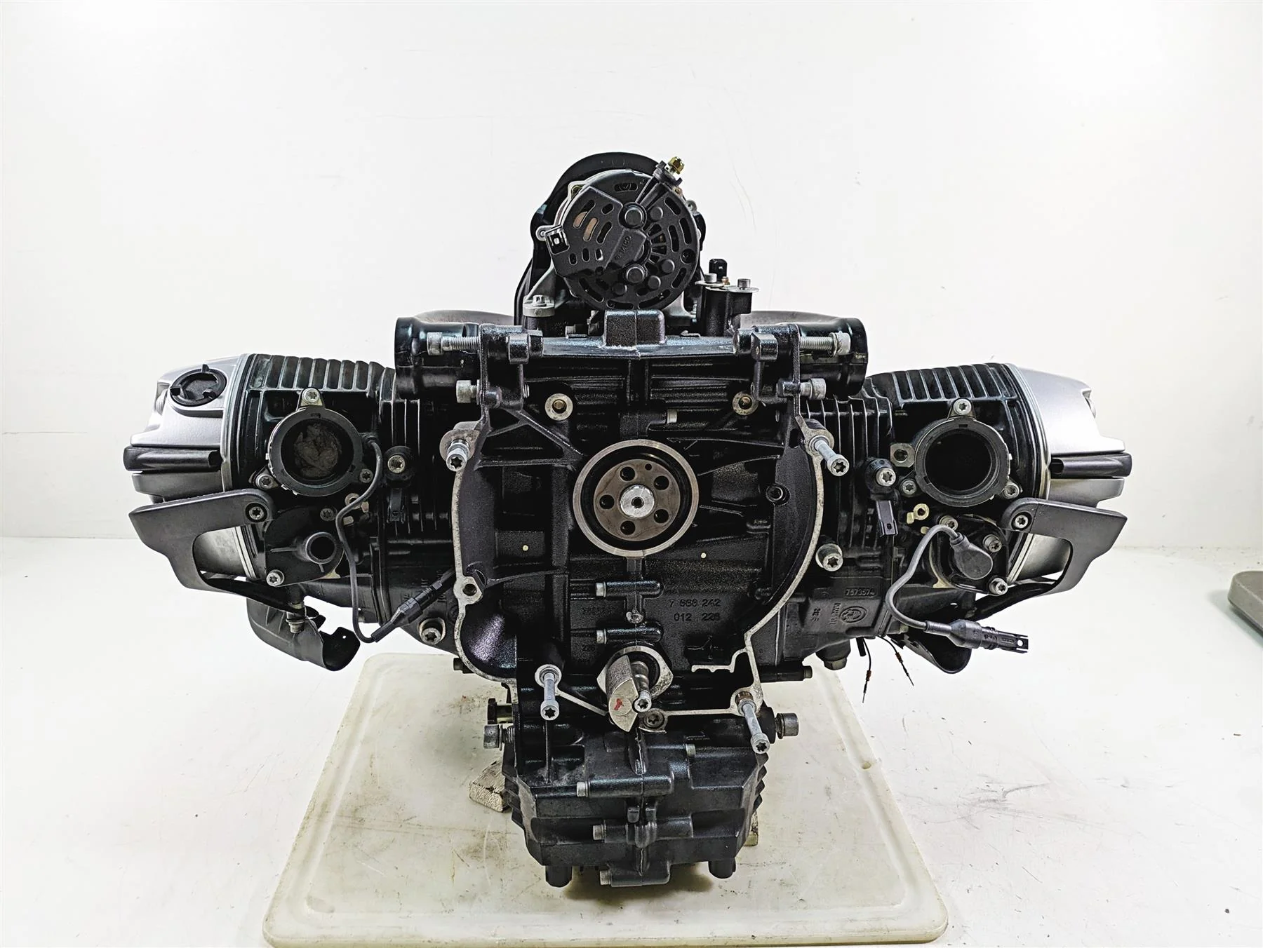2007 BMW R1200RT K26 Runnin Engine Motor Alternator 29k Video - Read 11007717056 - Image 4