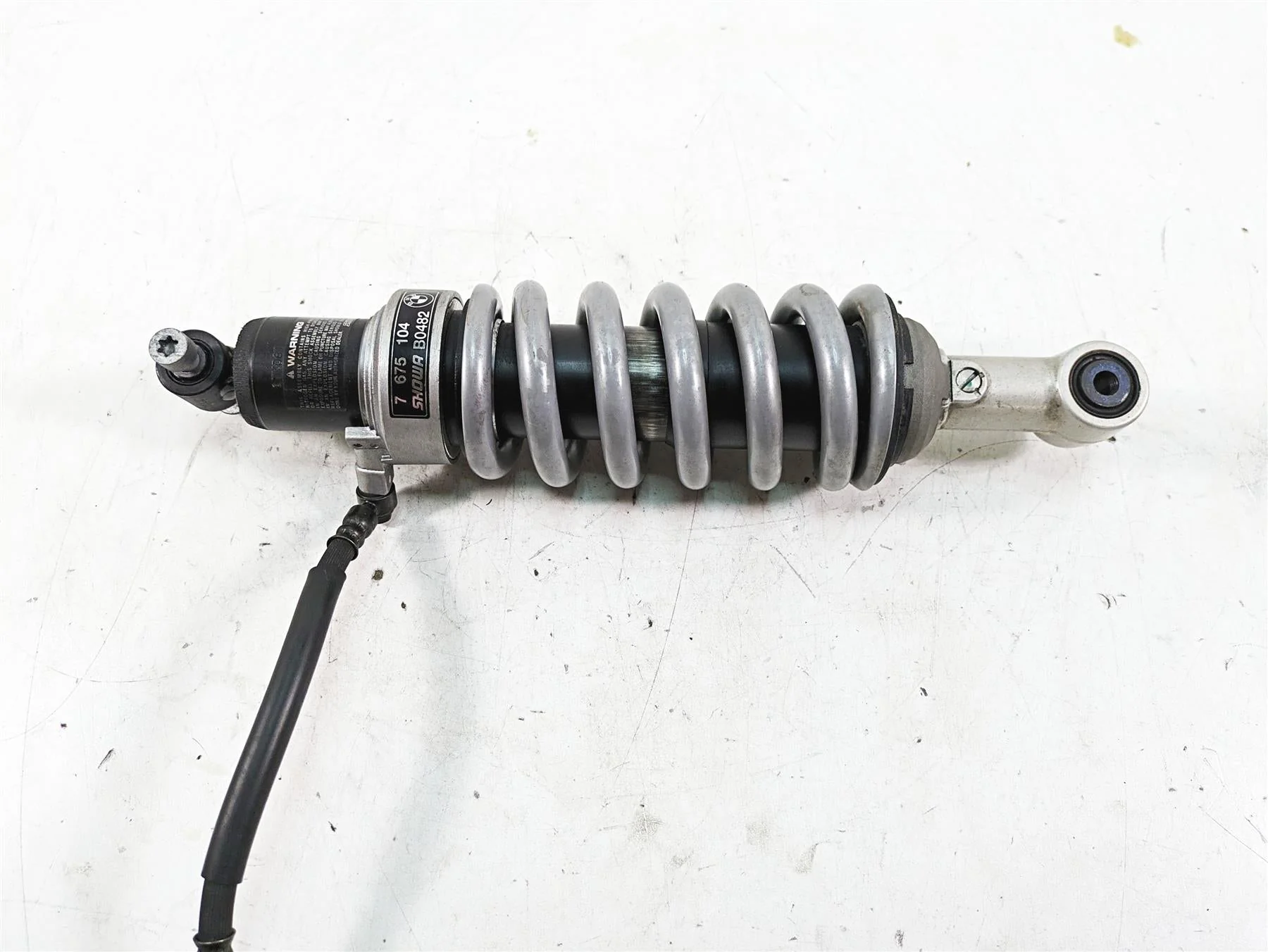 2007 BMW R1200RT K26 Straight Showa Rear Adjustable Shock Damper 33537675104 - Image 8