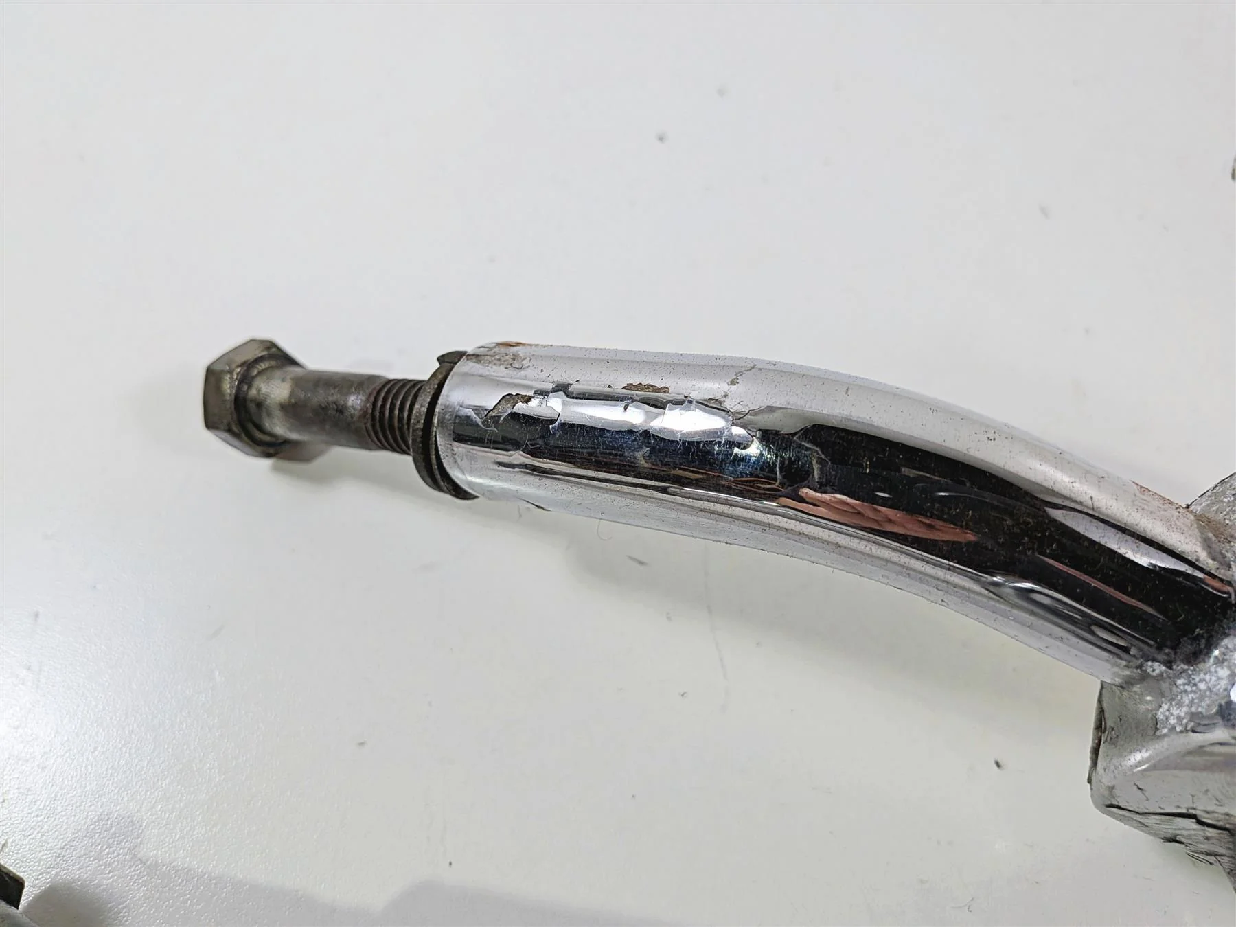 2007 Harley Dyna FXDB Street Bob Handlebar Riser Holder Clamps 5" 56568-86B - Image 10