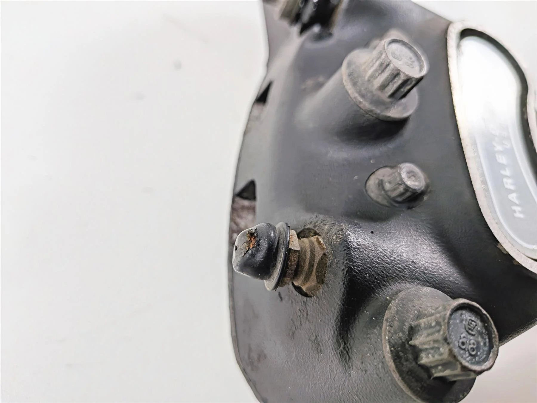 2007 Harley Dyna FXDB Street Bob Rear Brake Caliper + Line 44017-06 - Image 11