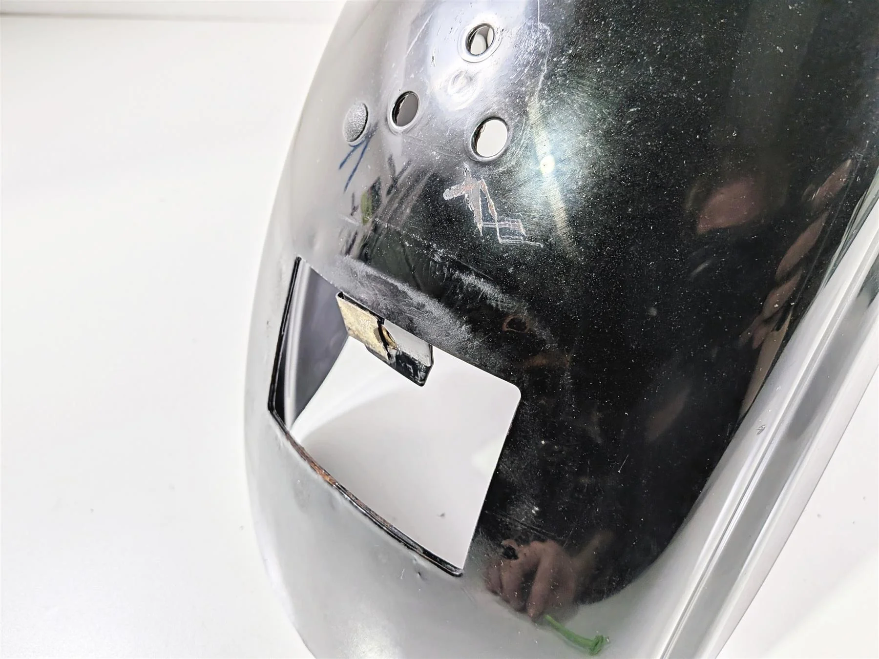 2007 Harley Dyna FXDB Street Bob Rear Fender Vivid Black 59634-06A - Image 12