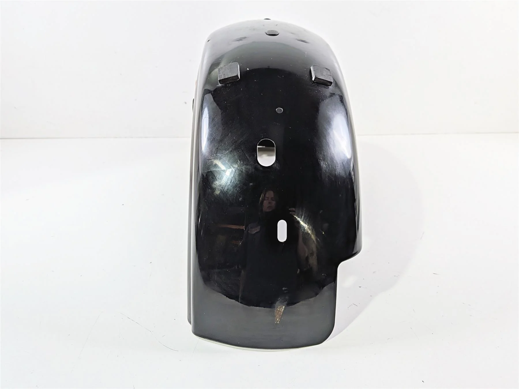 2007 Harley Dyna FXDB Street Bob Rear Fender Vivid Black 59634-06A - Image 8