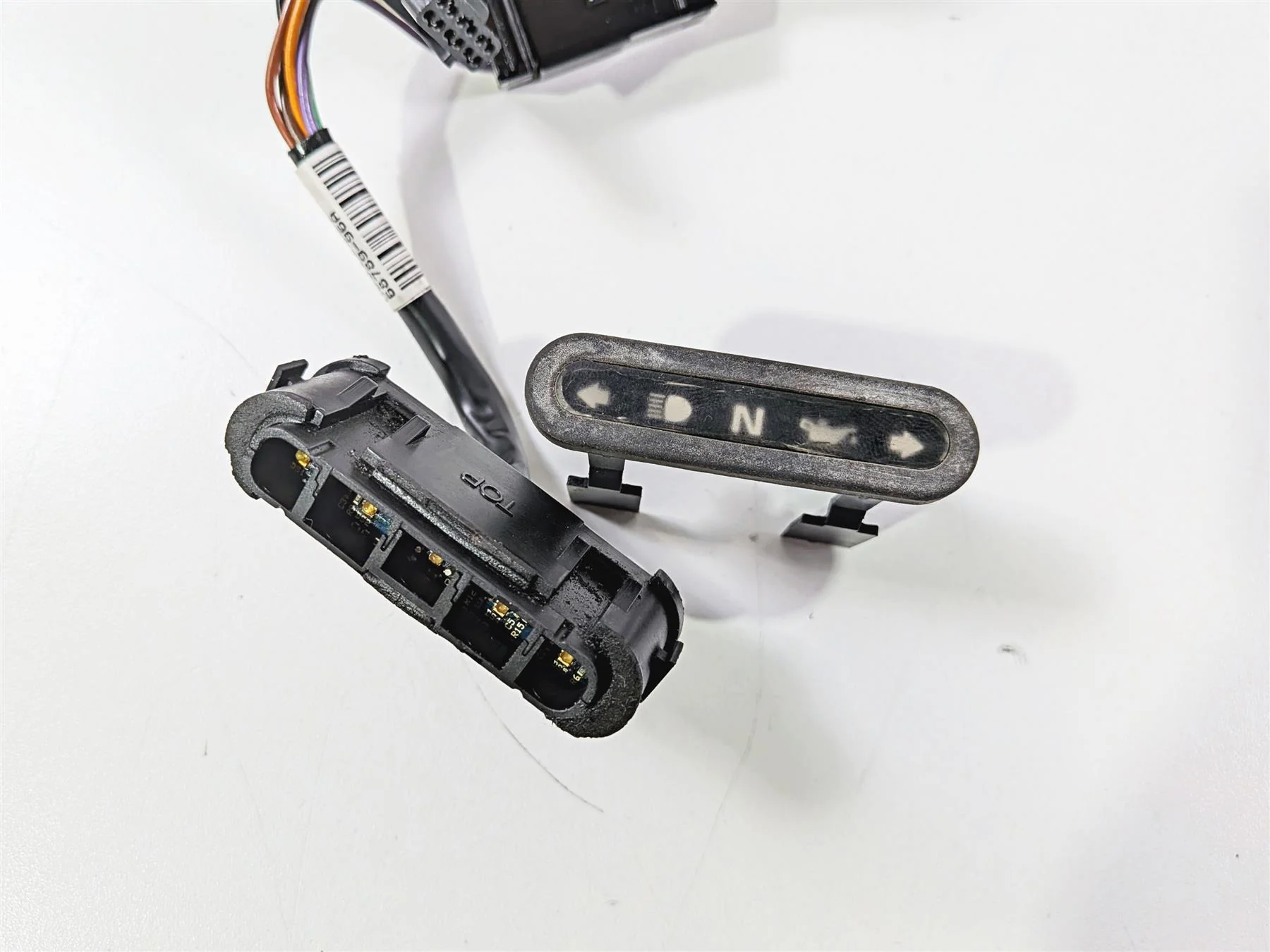 2007 Harley Dyna FXDB Street Bob Speedometer Indicator Wiring 68789-96B - Image 8