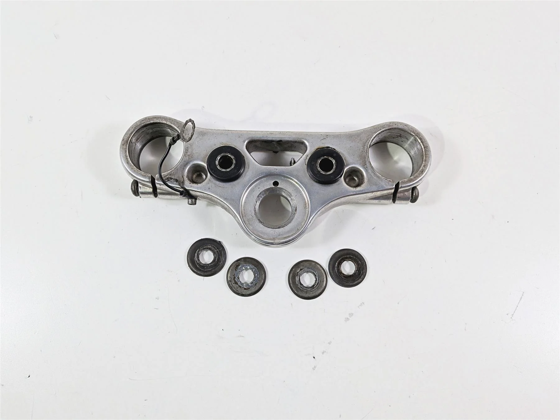 2007 Harley Dyna FXDB Street Bob Upper Triple Tree Steering Clamp 46311-07