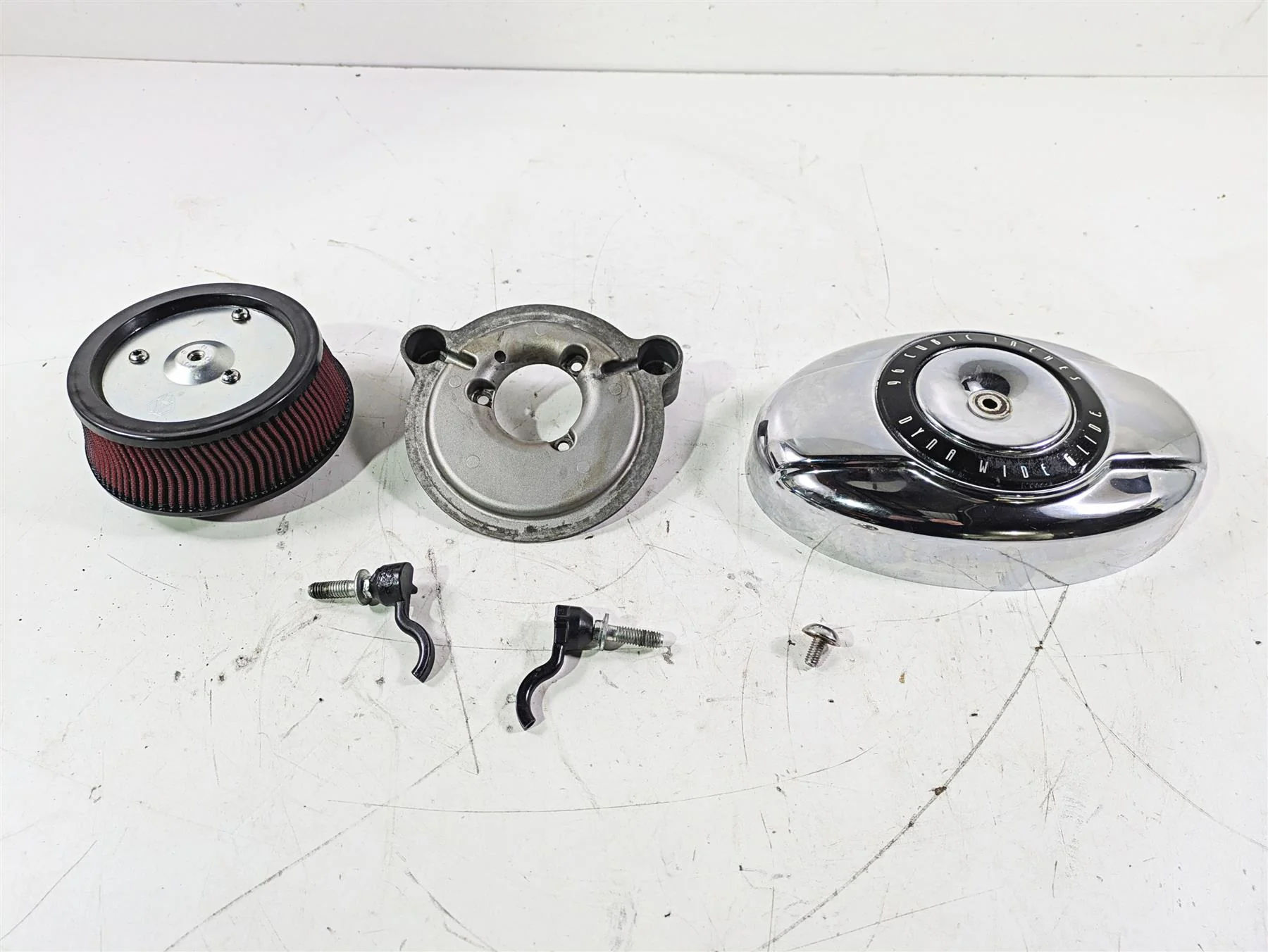 2007 Harley FXDWG Dyna Wide Glide Arlen Ness Air Cleaner Filter - Read 29121-07