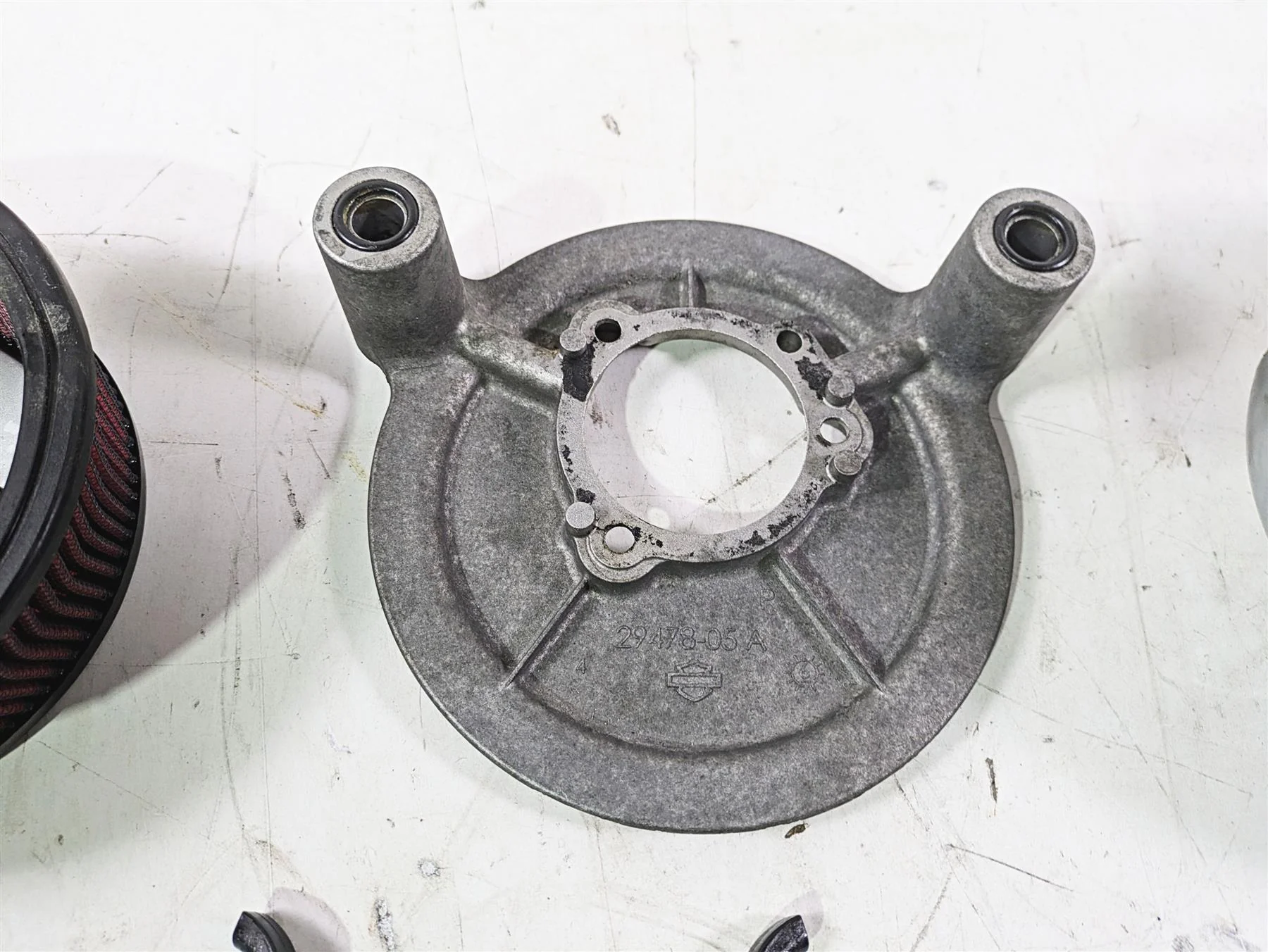 2007 Harley FXDWG Dyna Wide Glide Arlen Ness Air Cleaner Filter - Read 29121-07 - Image 9