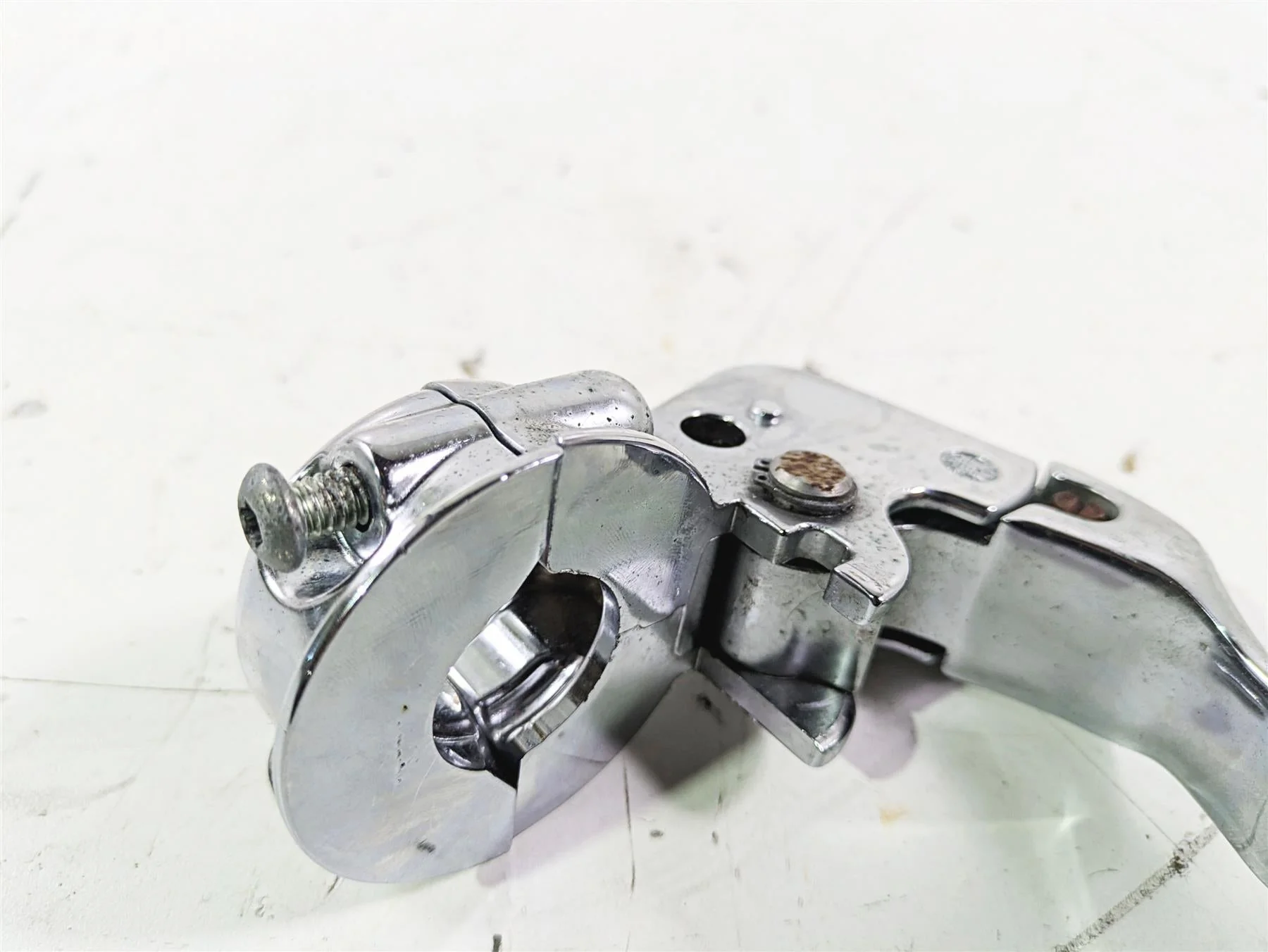 2007 Harley FXDWG Dyna Wide Glide Chrome Clutch Perch & Lever 38608-96 - Image 11