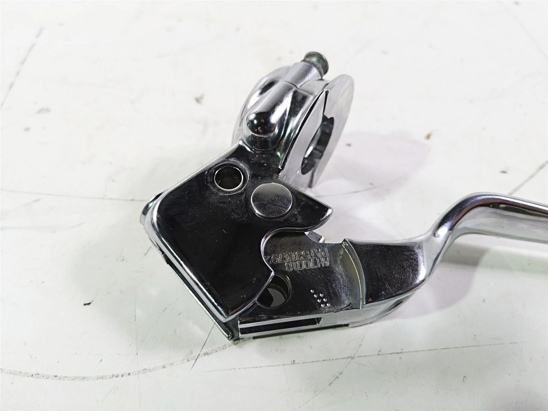 2007 Harley FXDWG Dyna Wide Glide Chrome Clutch Perch & Lever 38608-96 - Image 12