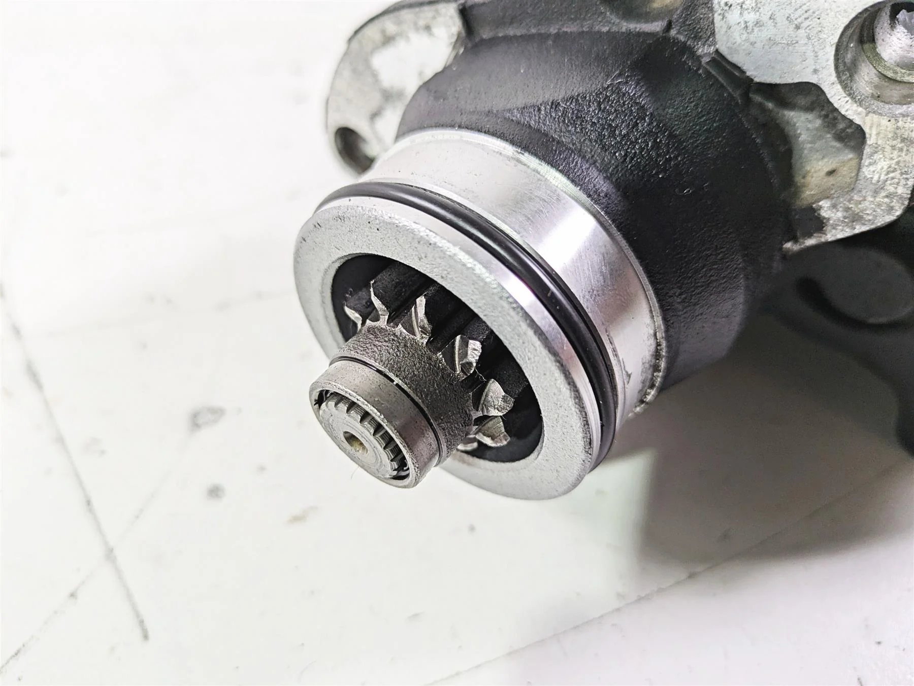 2007 Harley FXDWG Dyna Wide Glide Engine Starter Motor + Cover 31618-06A - Image 6