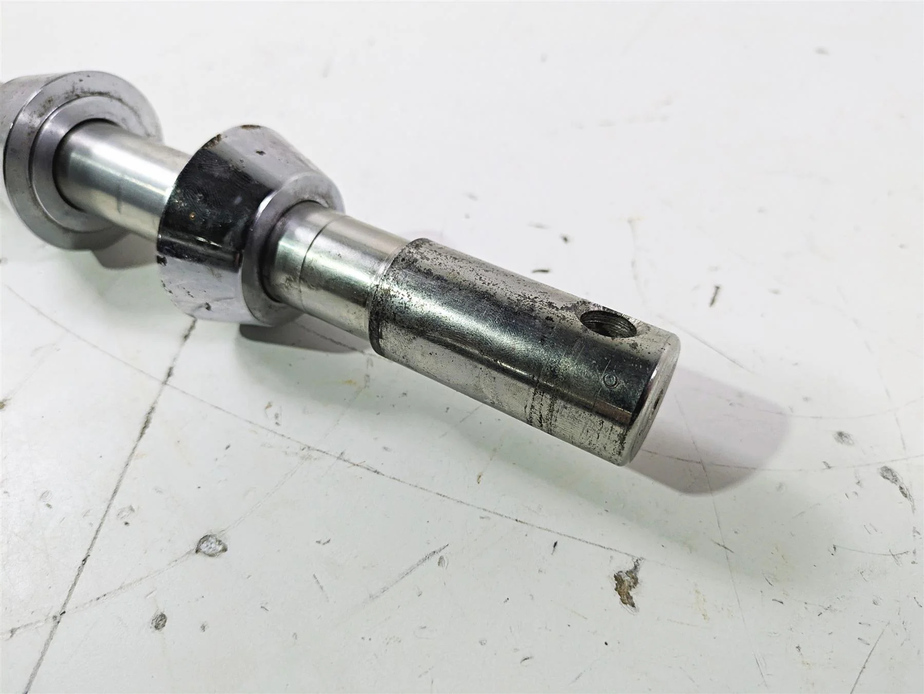 2007 Harley FXDWG Dyna Wide Glide Front Axle Wheel Spindle 40923-06 - Image 6