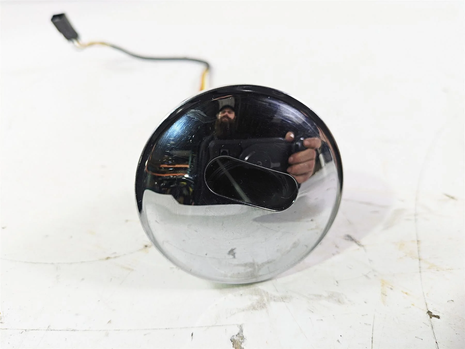 2007 Harley FXDWG Dyna Wide Glide Fuel Gas Petrol Level Gauge 75053-01B - Image 5
